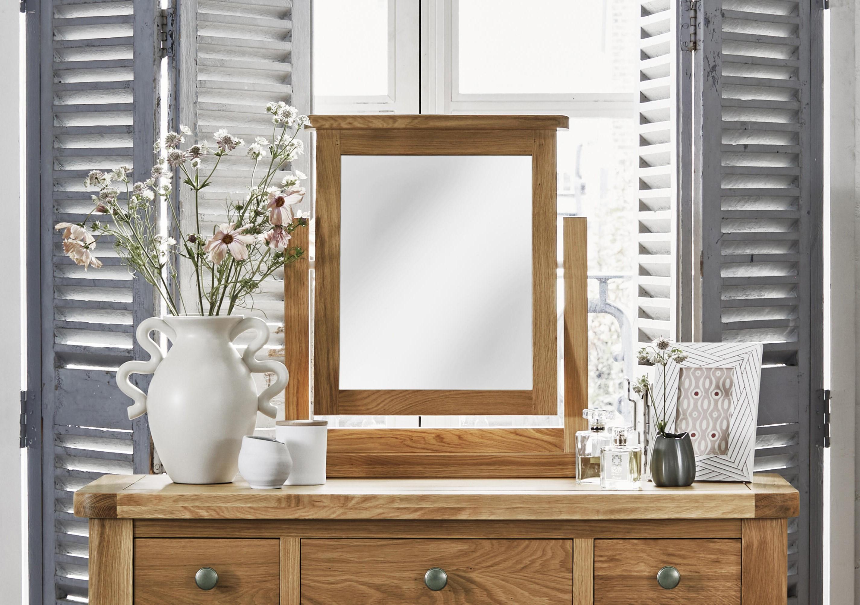Augusta Dressing Table Mirror in  on Furniture Village