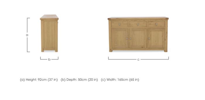 Augusta Grand Sideboard in  on Furniture Village