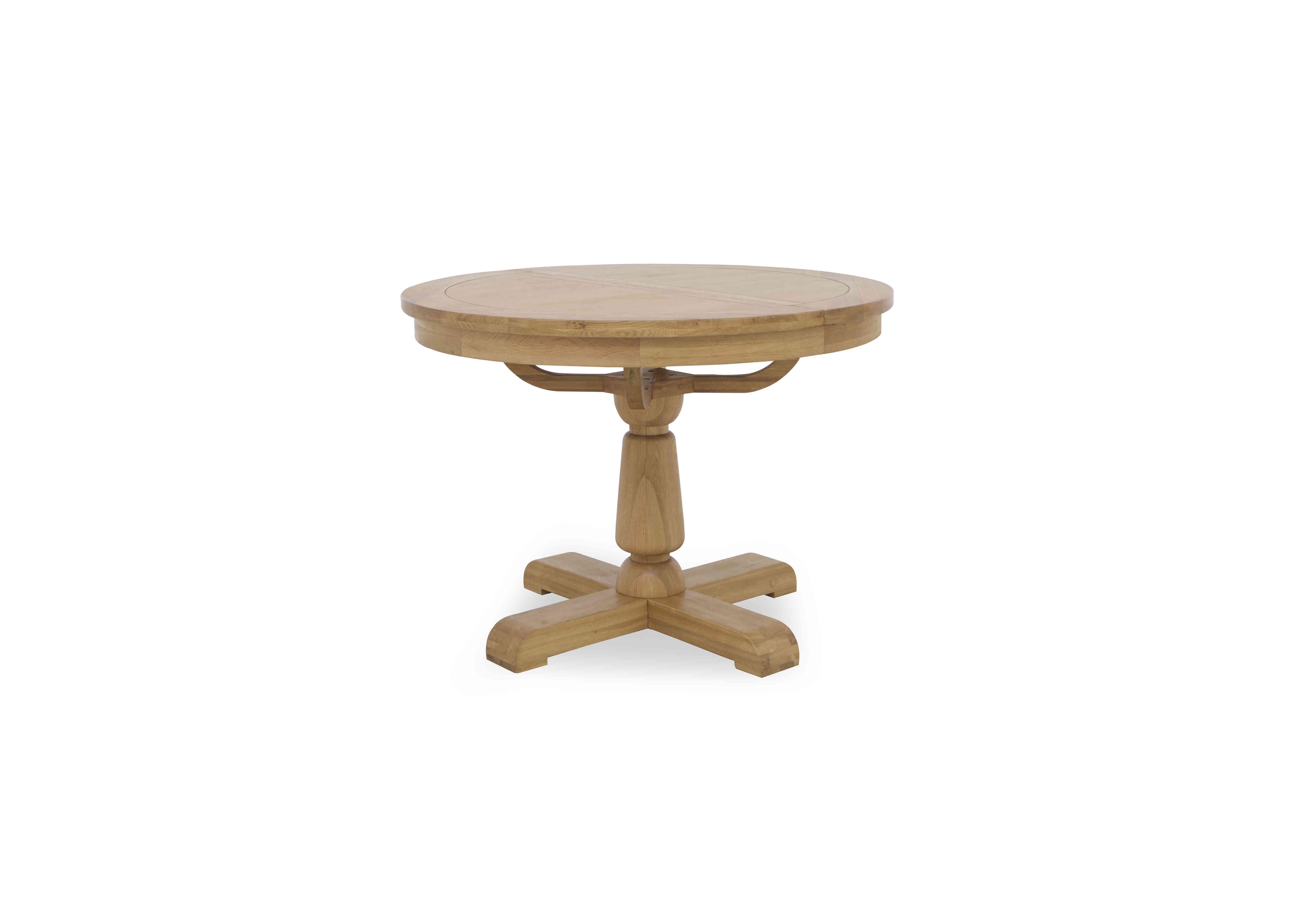 Augusta Round Extending Dining Table in  on Furniture Village