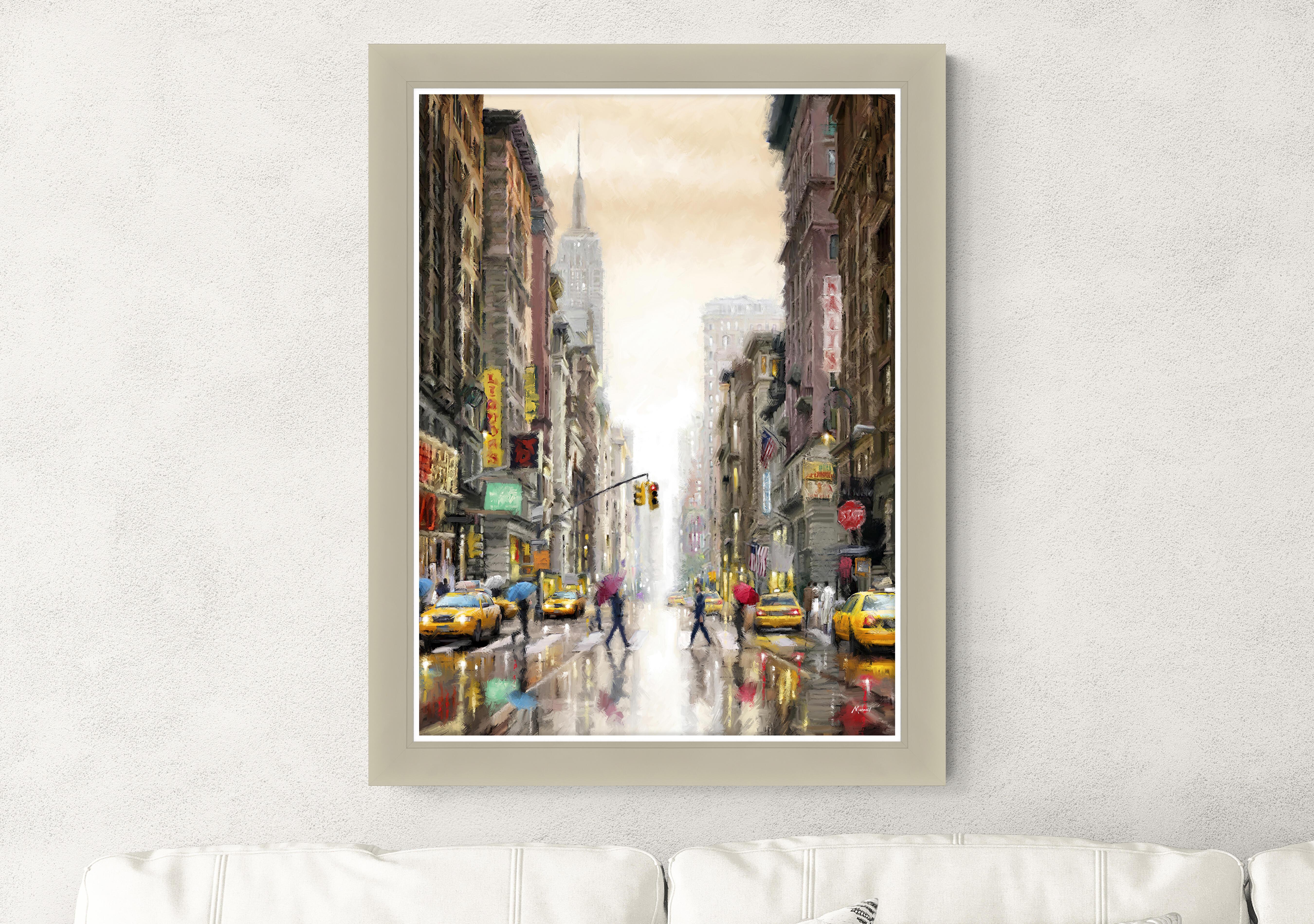 5th Avenue New York Framed Picture in  on Furniture Village