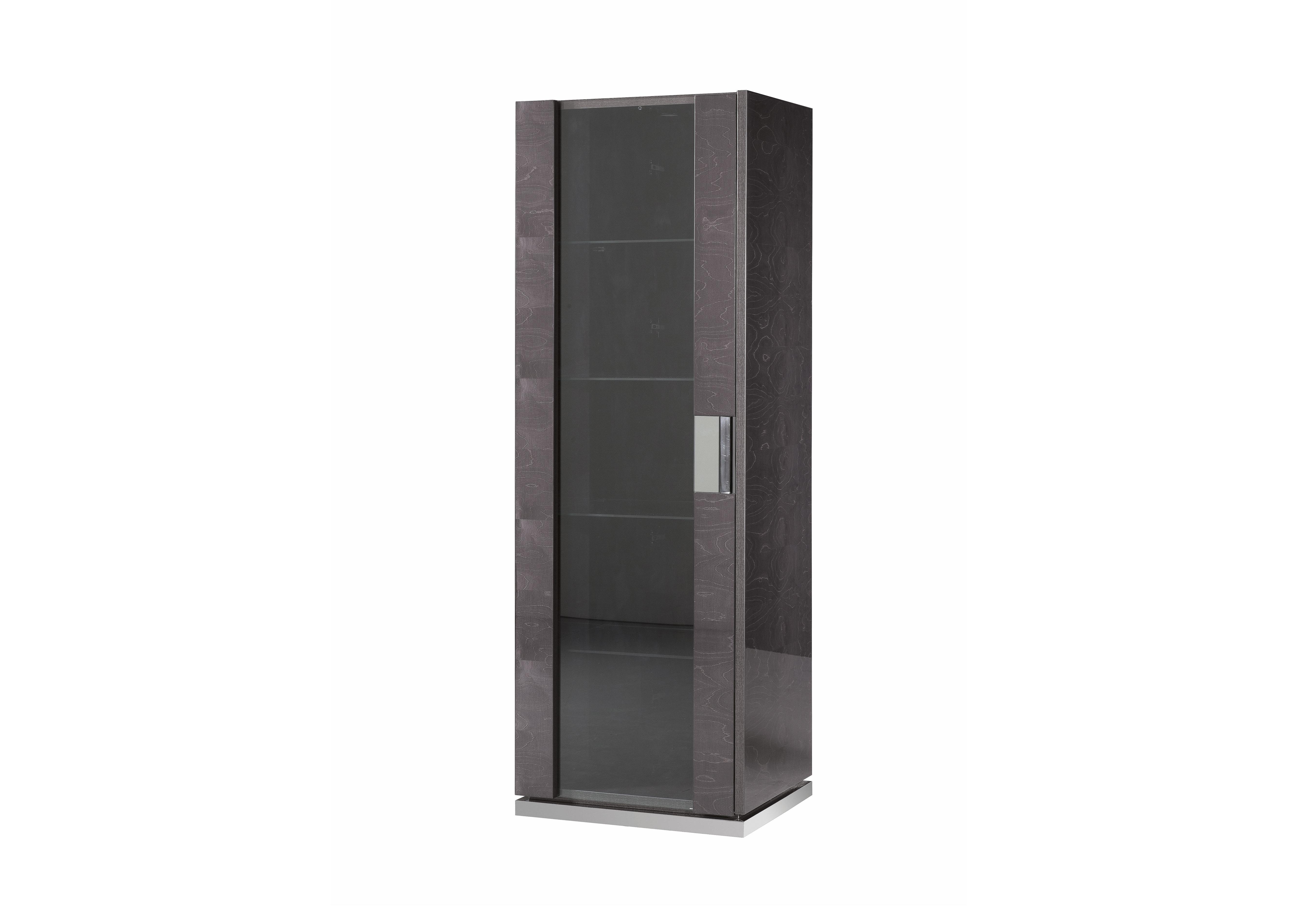 Avellino 1-Door Left Hand Facing Curio Cabinet in  on Furniture Village