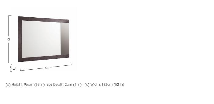 Avellino Buffet Mirror in  on Furniture Village