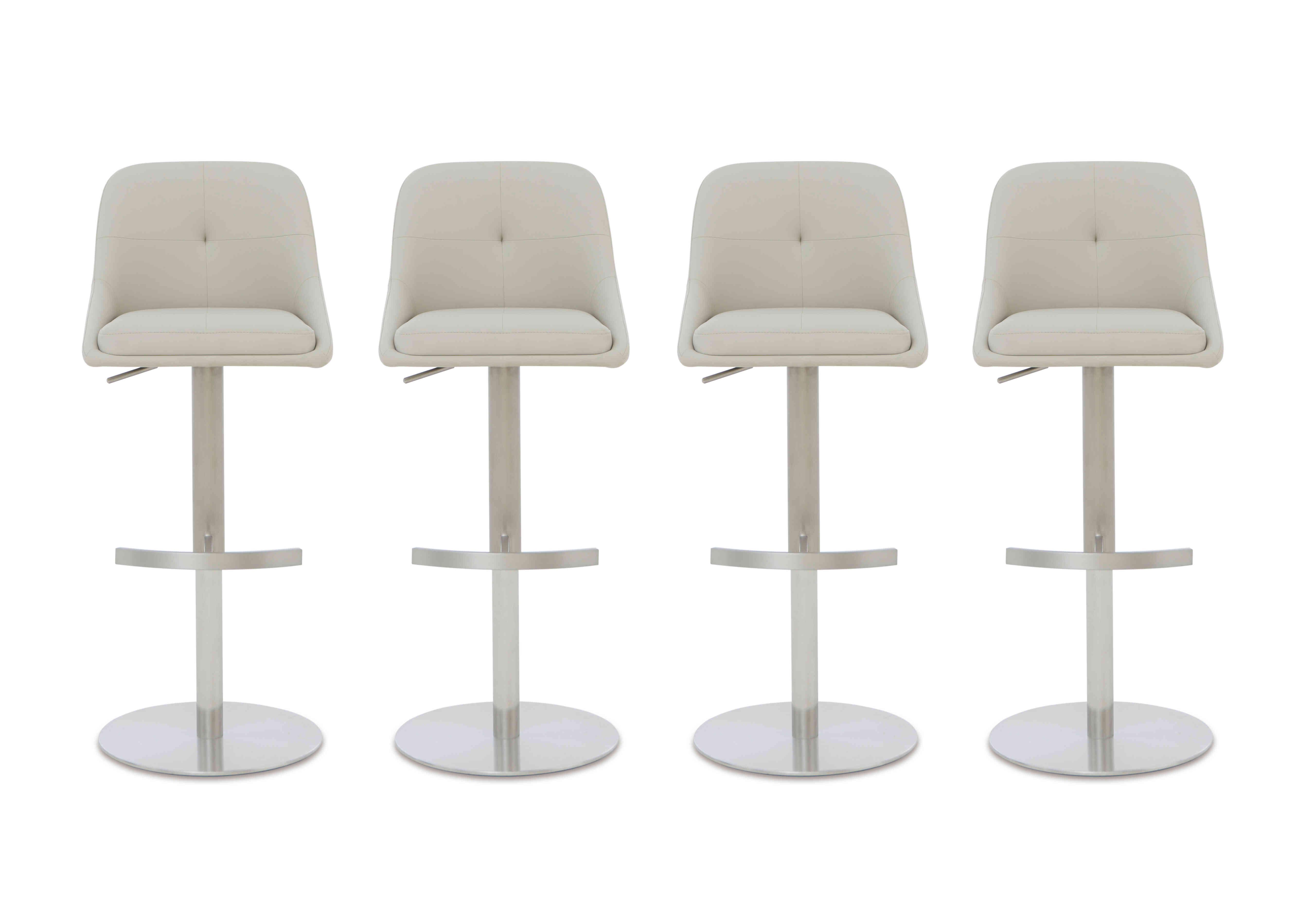 Avorio Set of 4 Swivel Bar Stools in  on Furniture Village