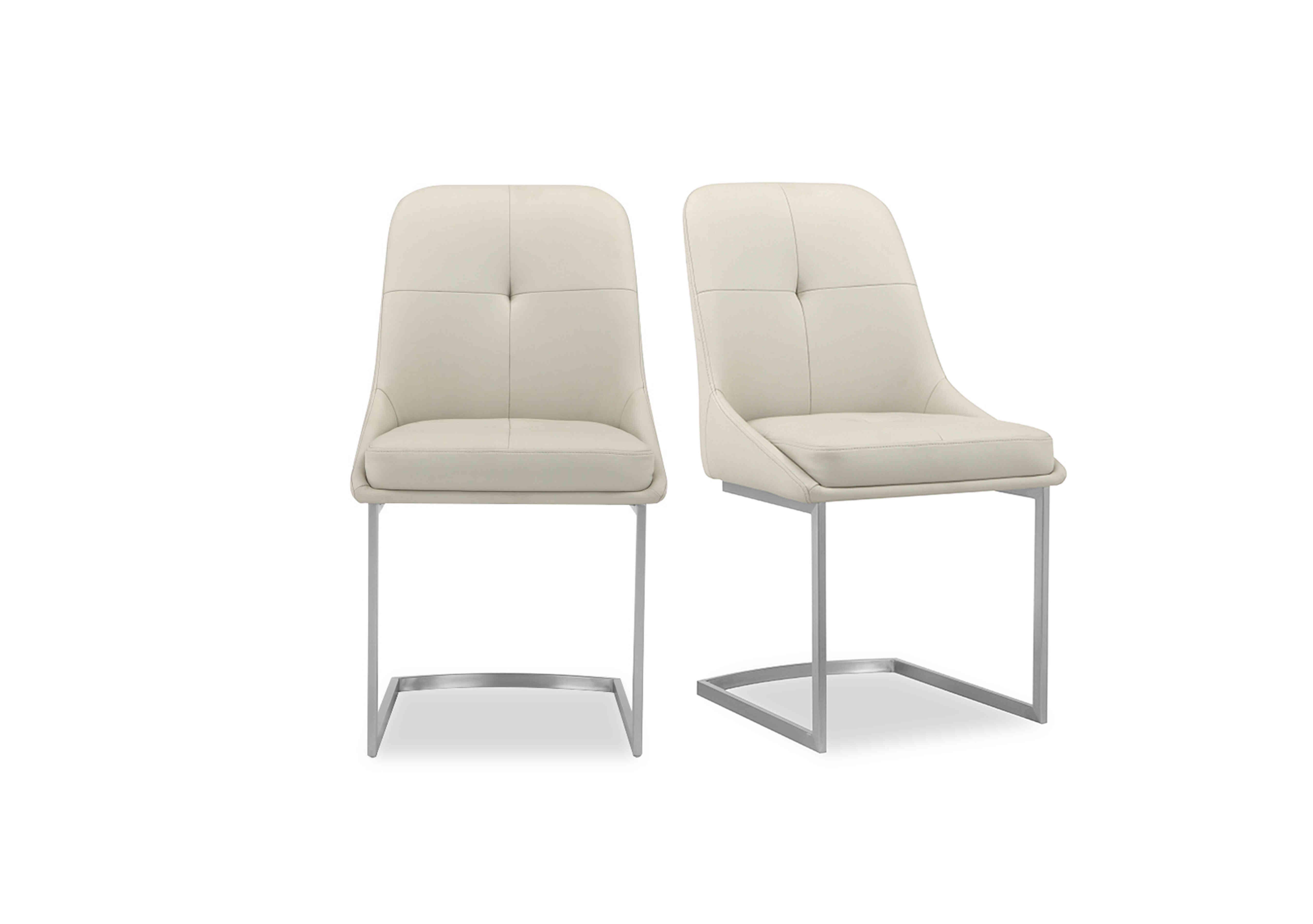 Avorio Pair of Dining Chairs in  on Furniture Village