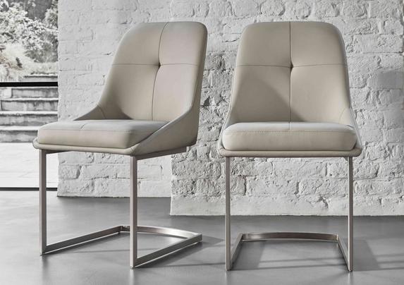 Avorio Pair of Dining Chairs Furniture Village