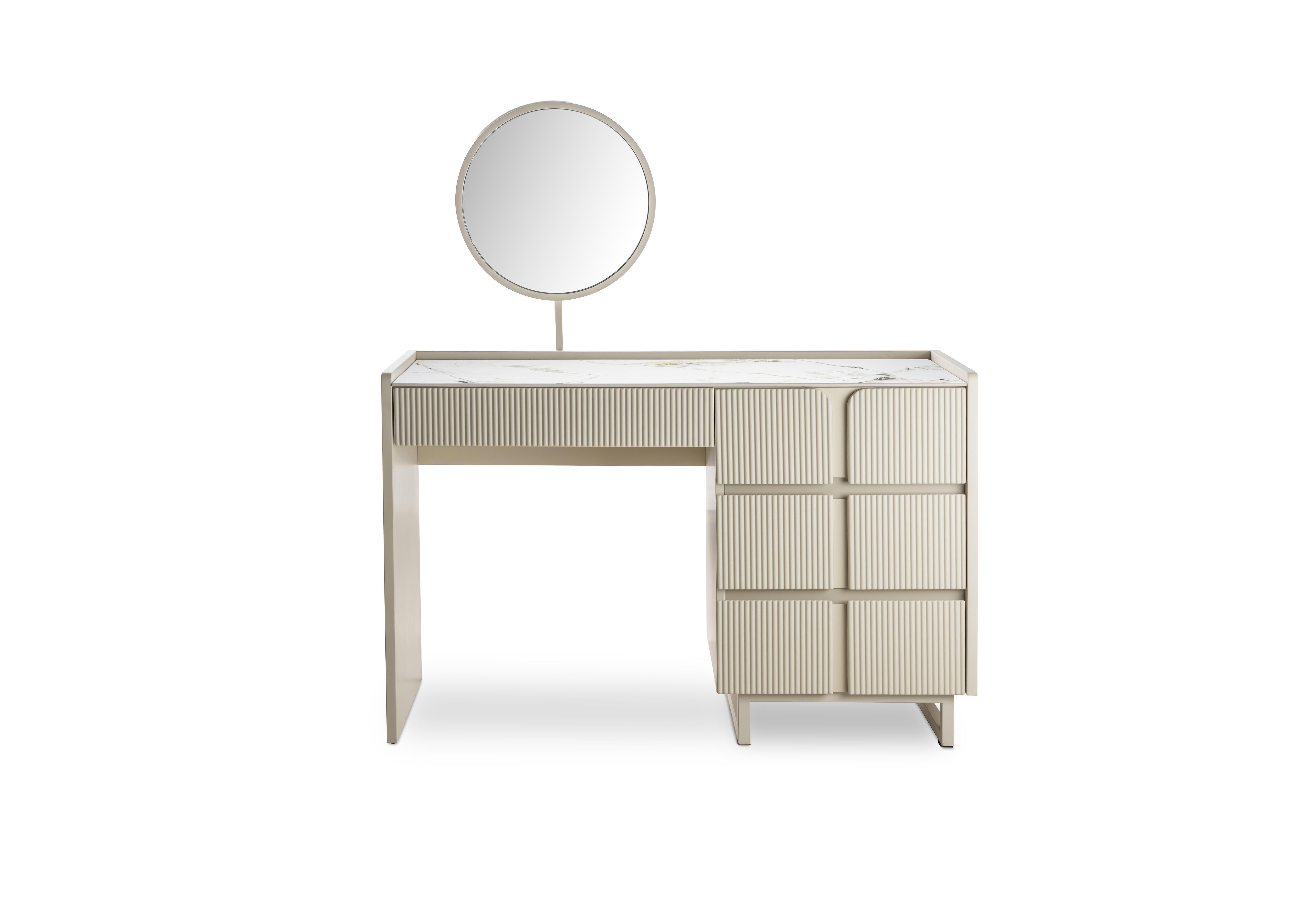 Avorio Dressing Table and Mirror in  on Furniture Village