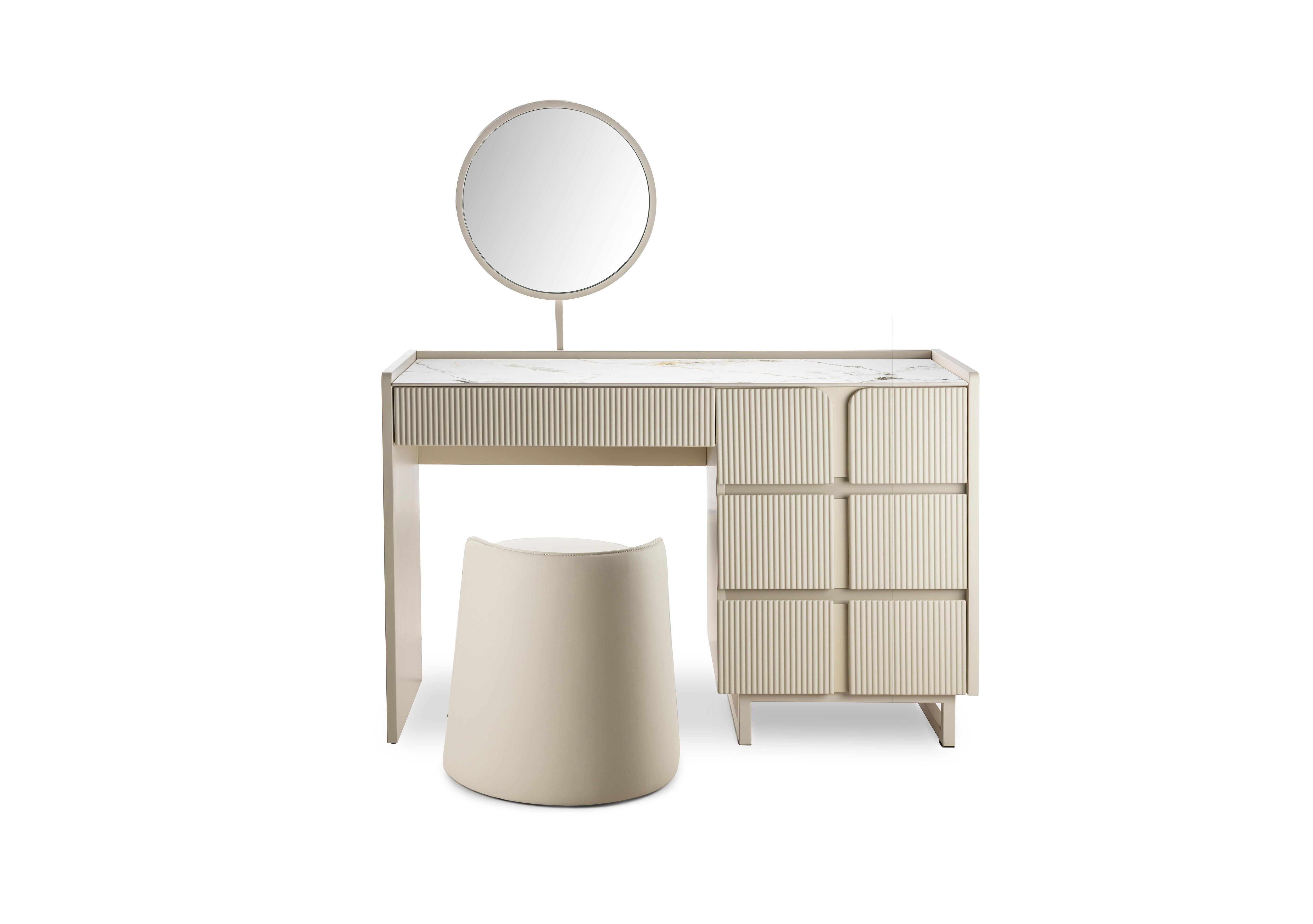 Avorio Dressing Table, Mirror and Dressing Table Stool in  on Furniture Village