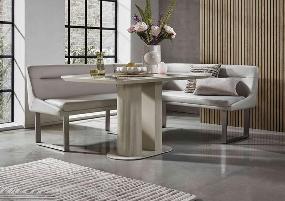 Space saving corner dining sets Furniture Village