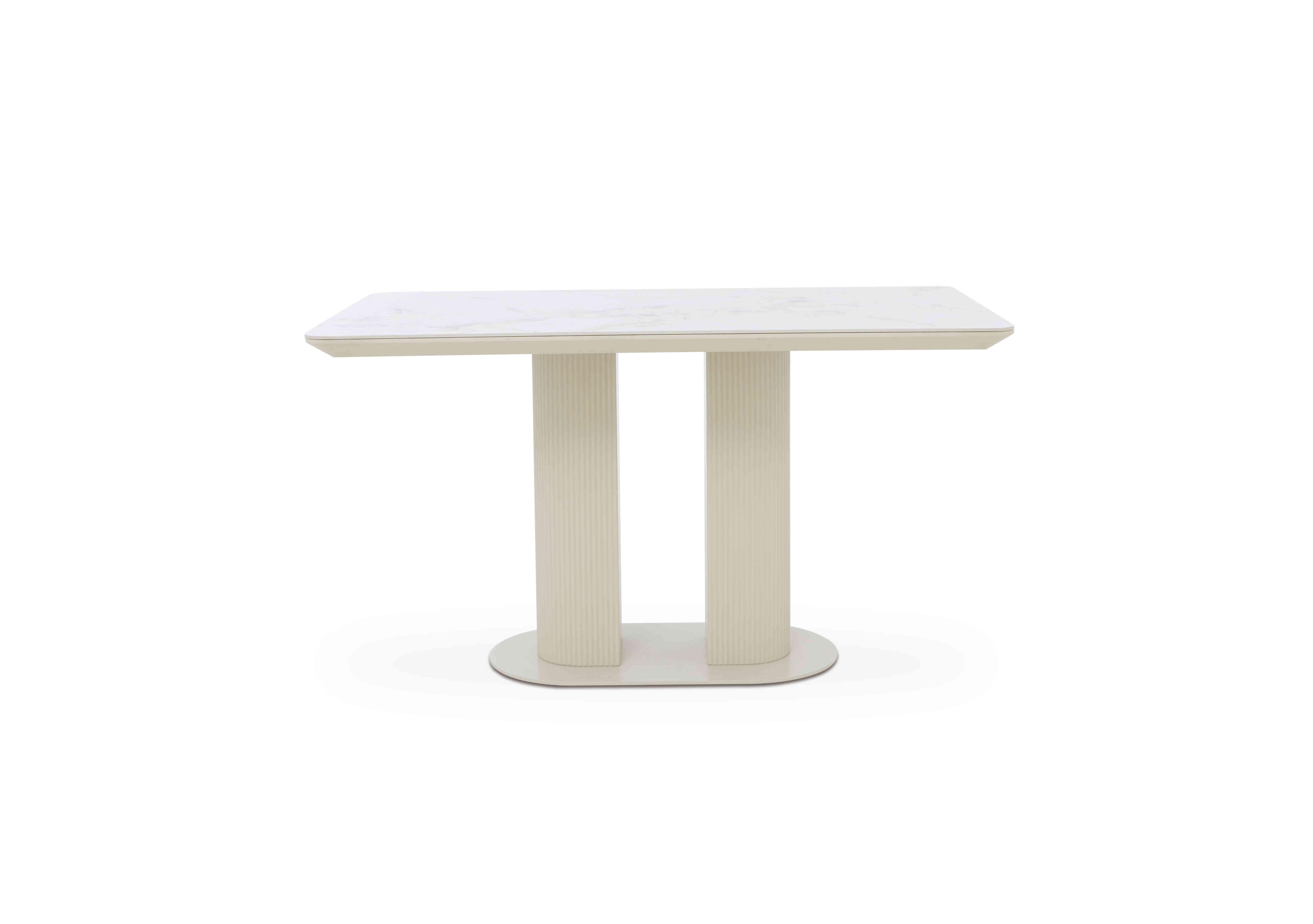 Avorio Fixed Dining Table in  on Furniture Village