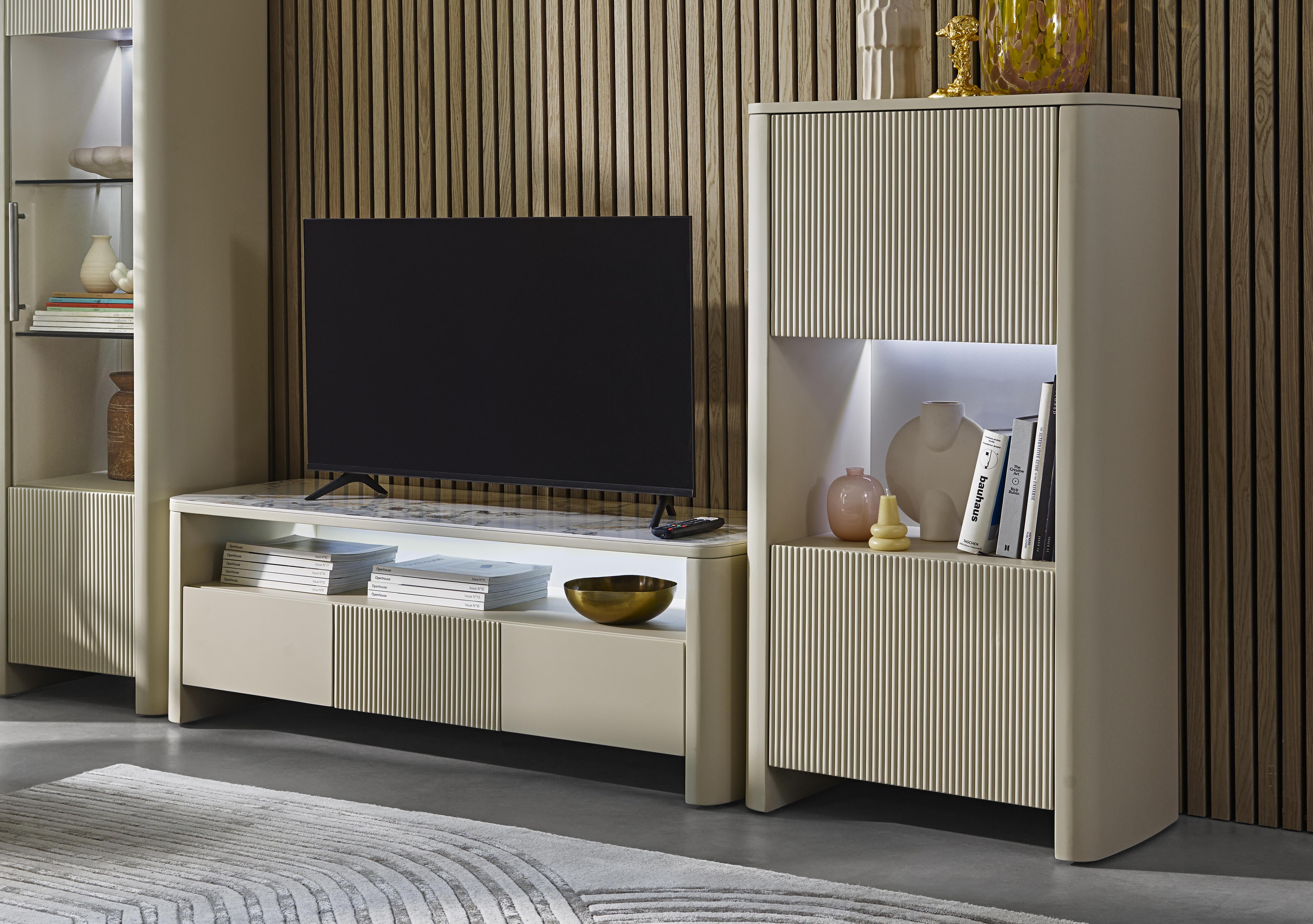 Avorio Highboard in  on Furniture Village