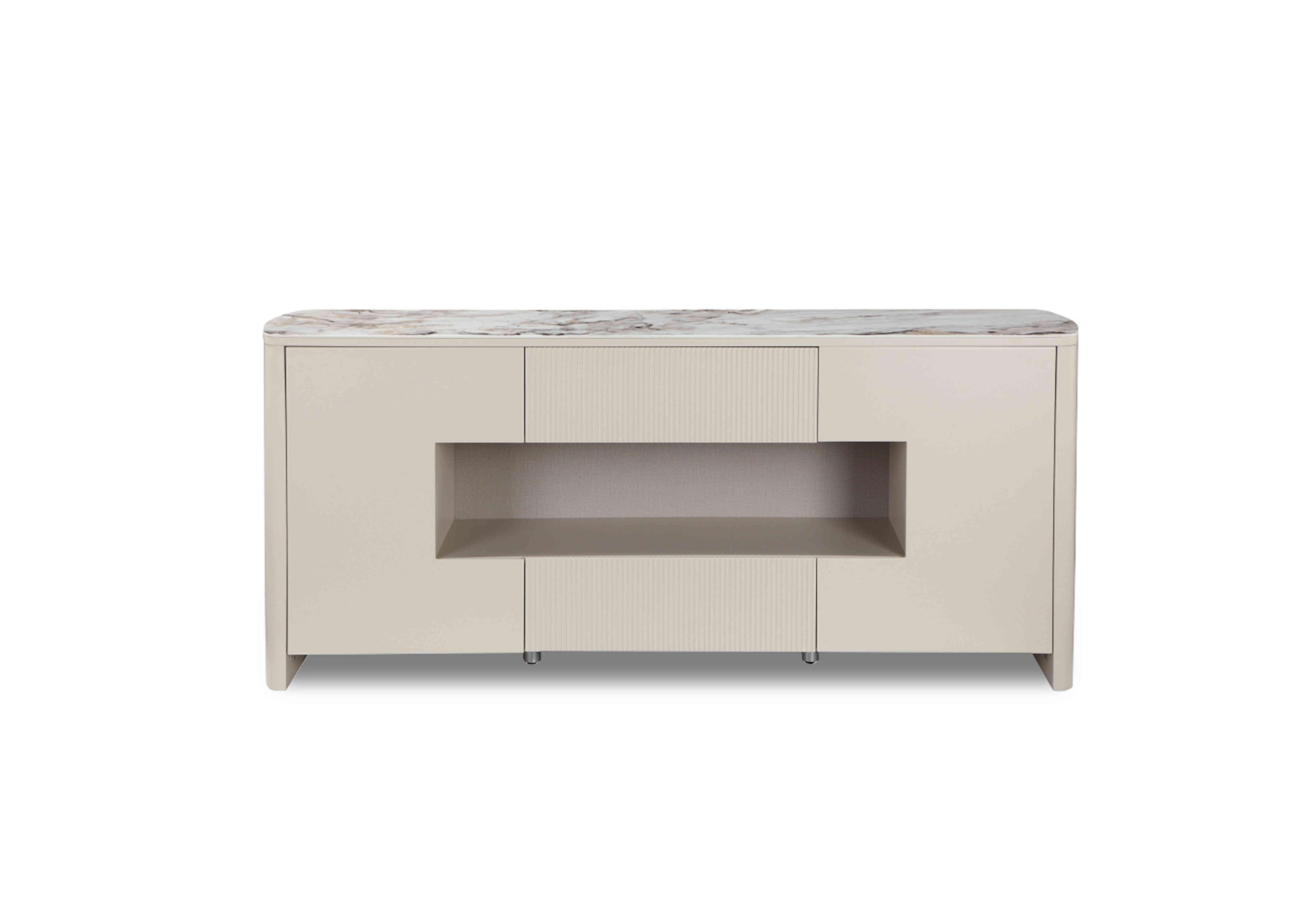 Avorio Fixed Dining Table and Right Hand Facing Corner Dining Bench Set in  on Furniture Village