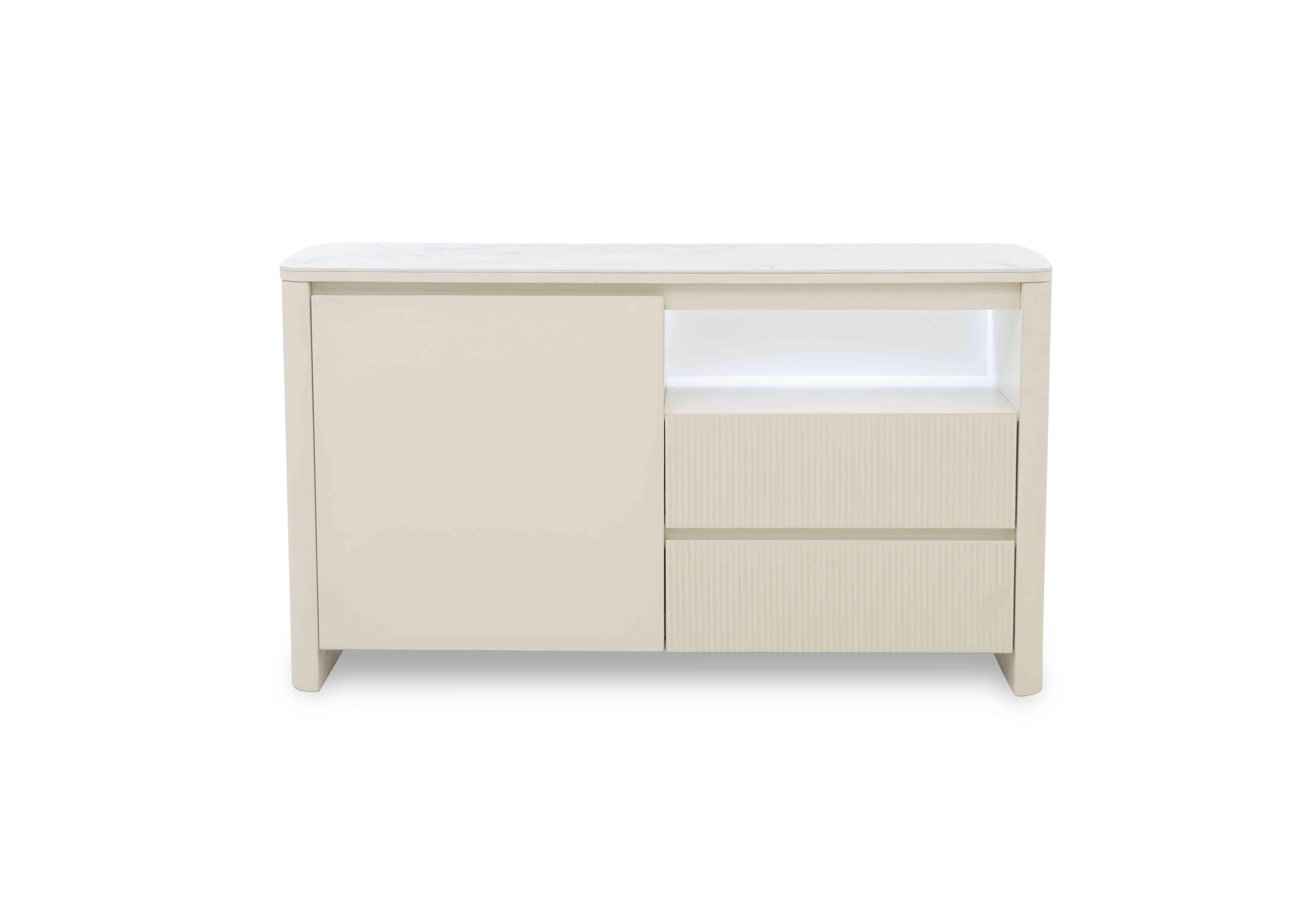 Avorio Small Sideboard with LED lighting in  on Furniture Village