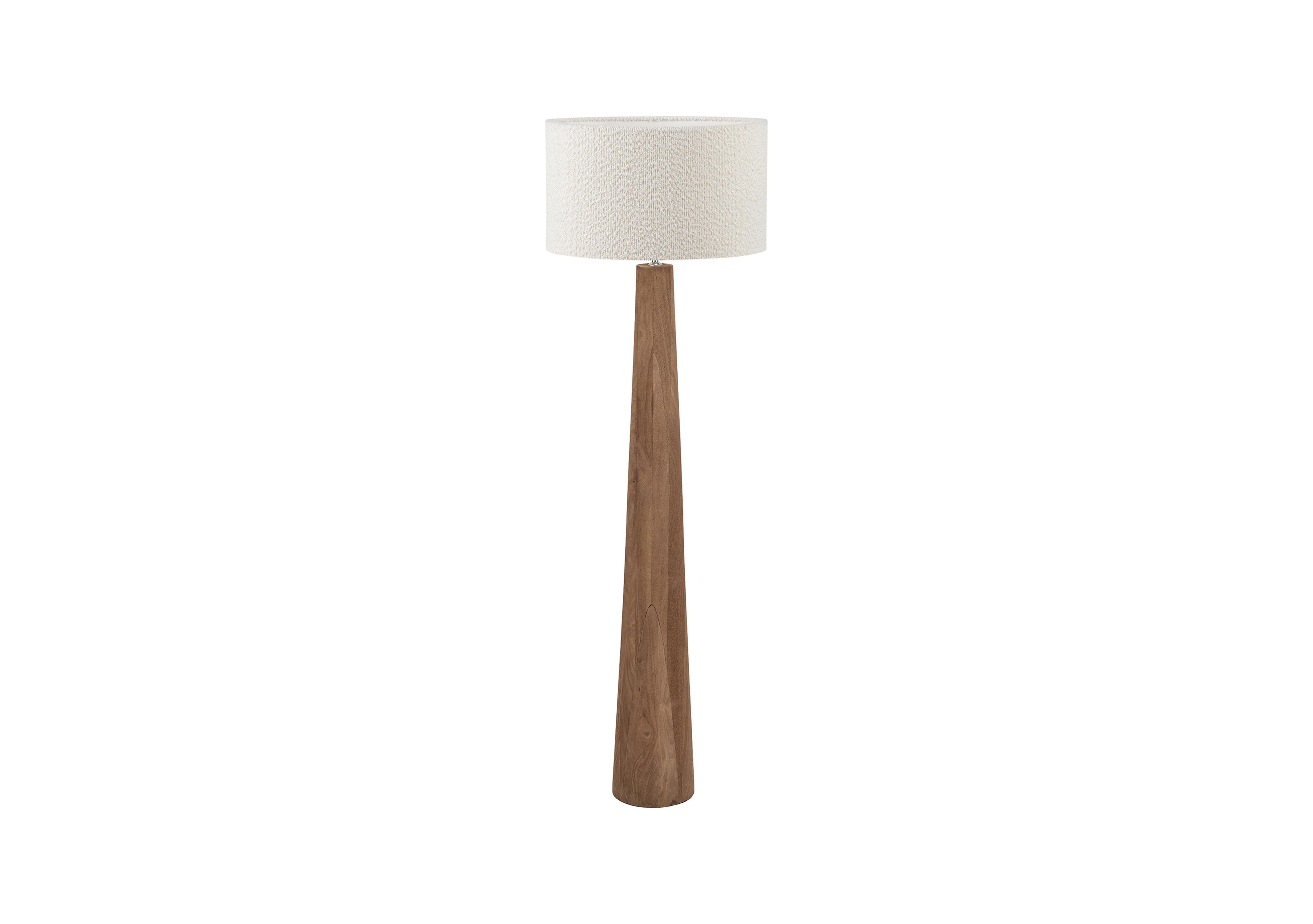 Basker Wood Floor Lamp in  on Furniture Village