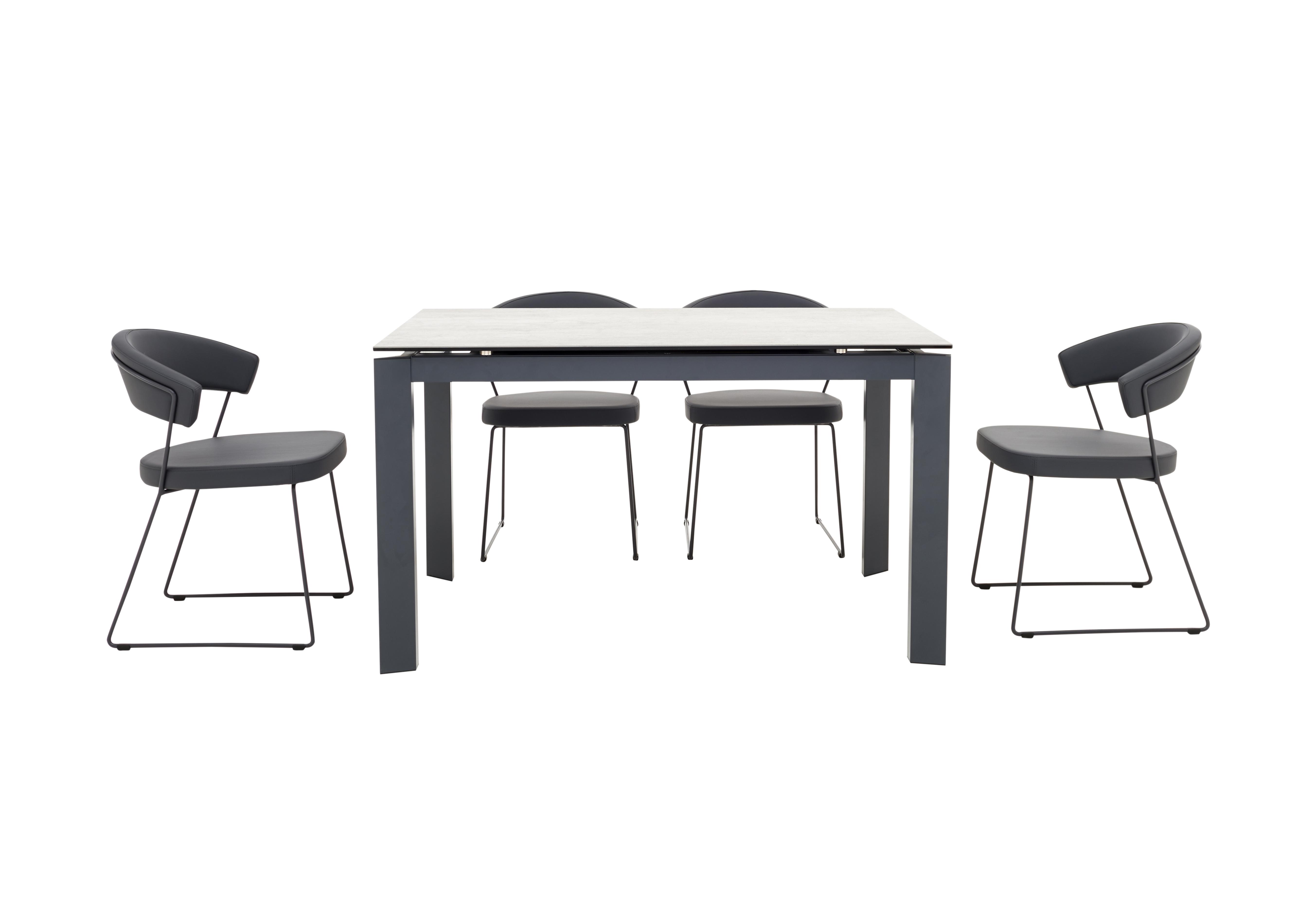 New Baron Extending Dining Table and 4 Chairs in  on Furniture Village