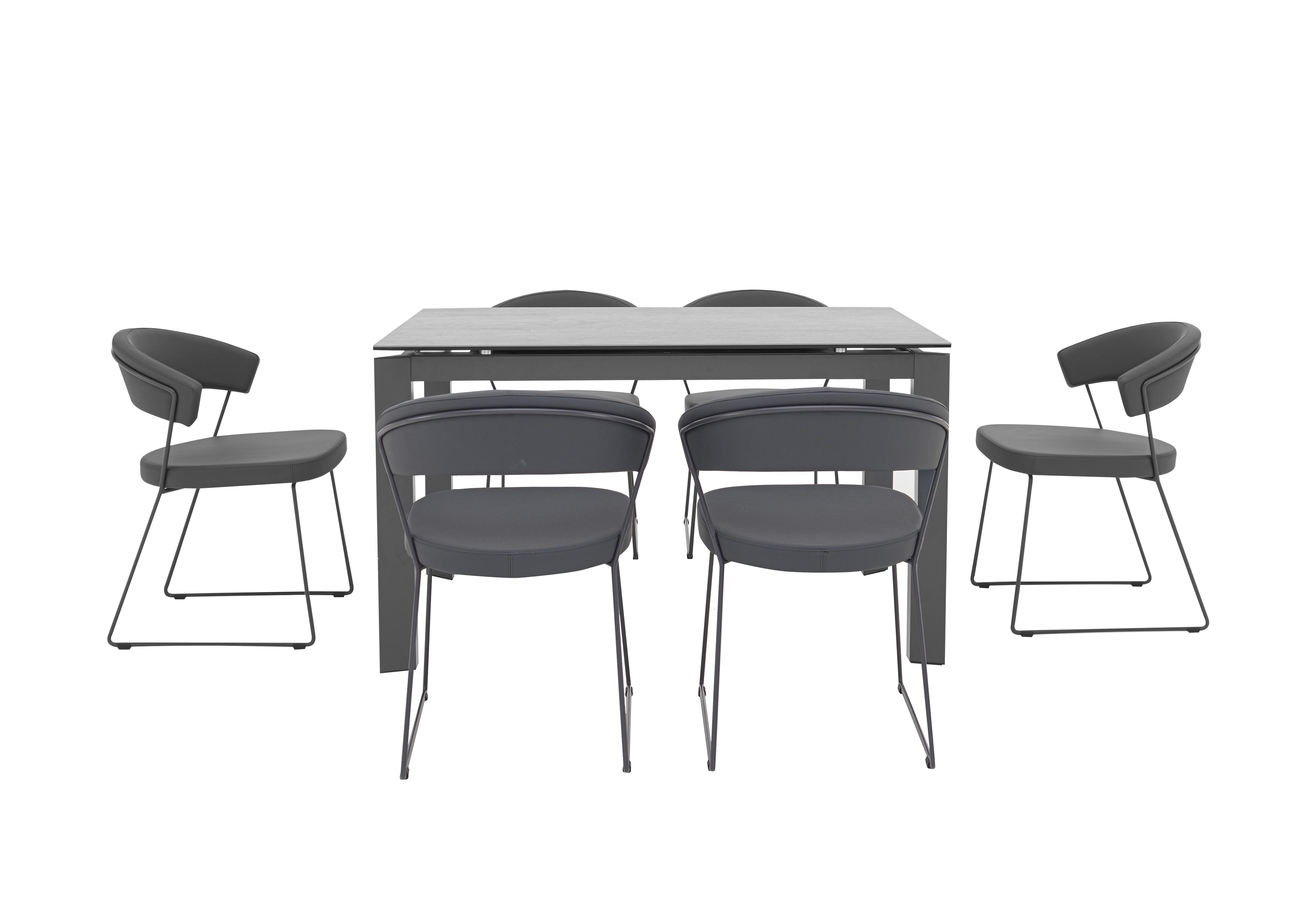 New Baron Extending Dining Table and 6 Chairs in  on Furniture Village
