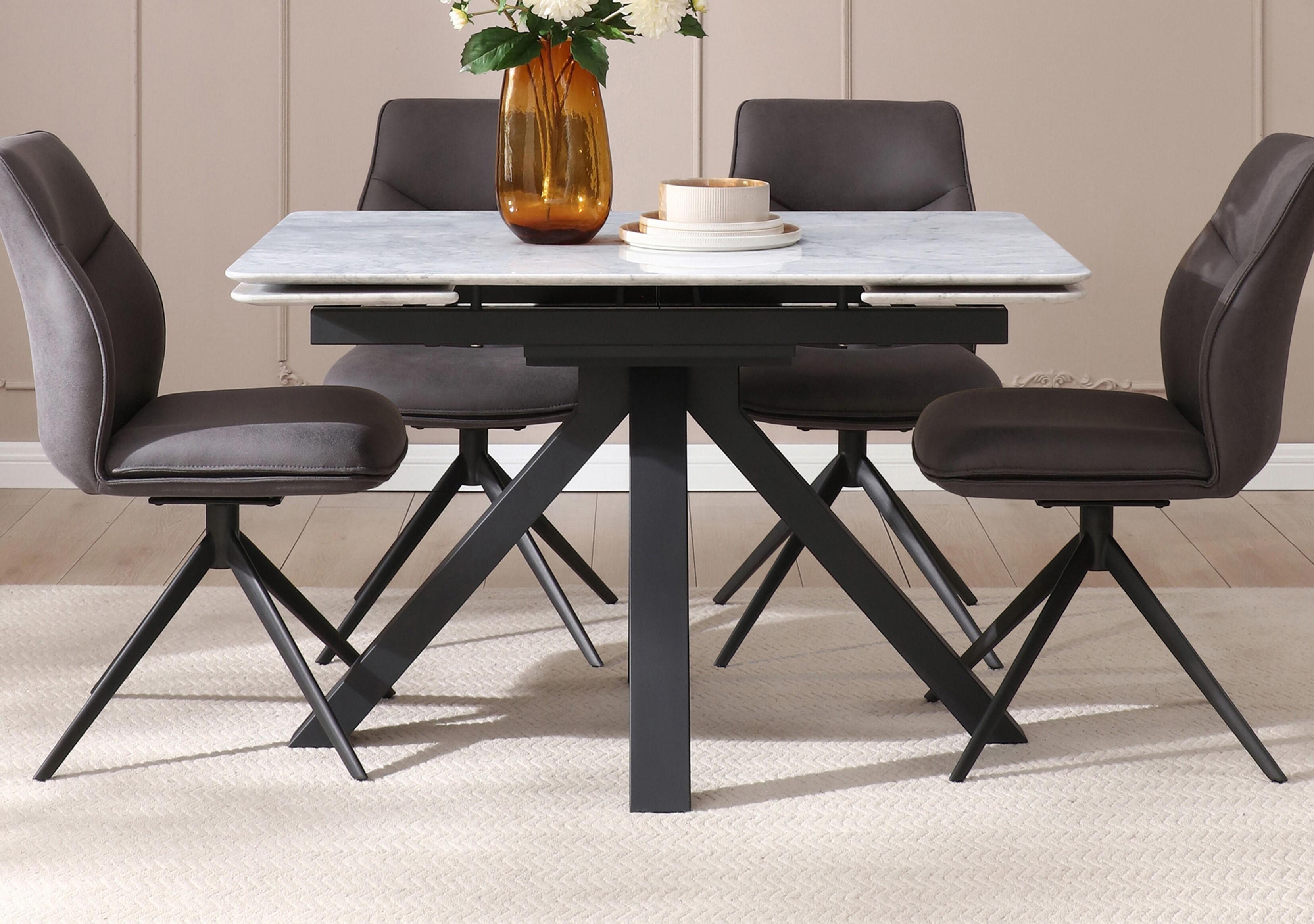 Bastille Draw Leaf Extending Dining Table in  on Furniture Village