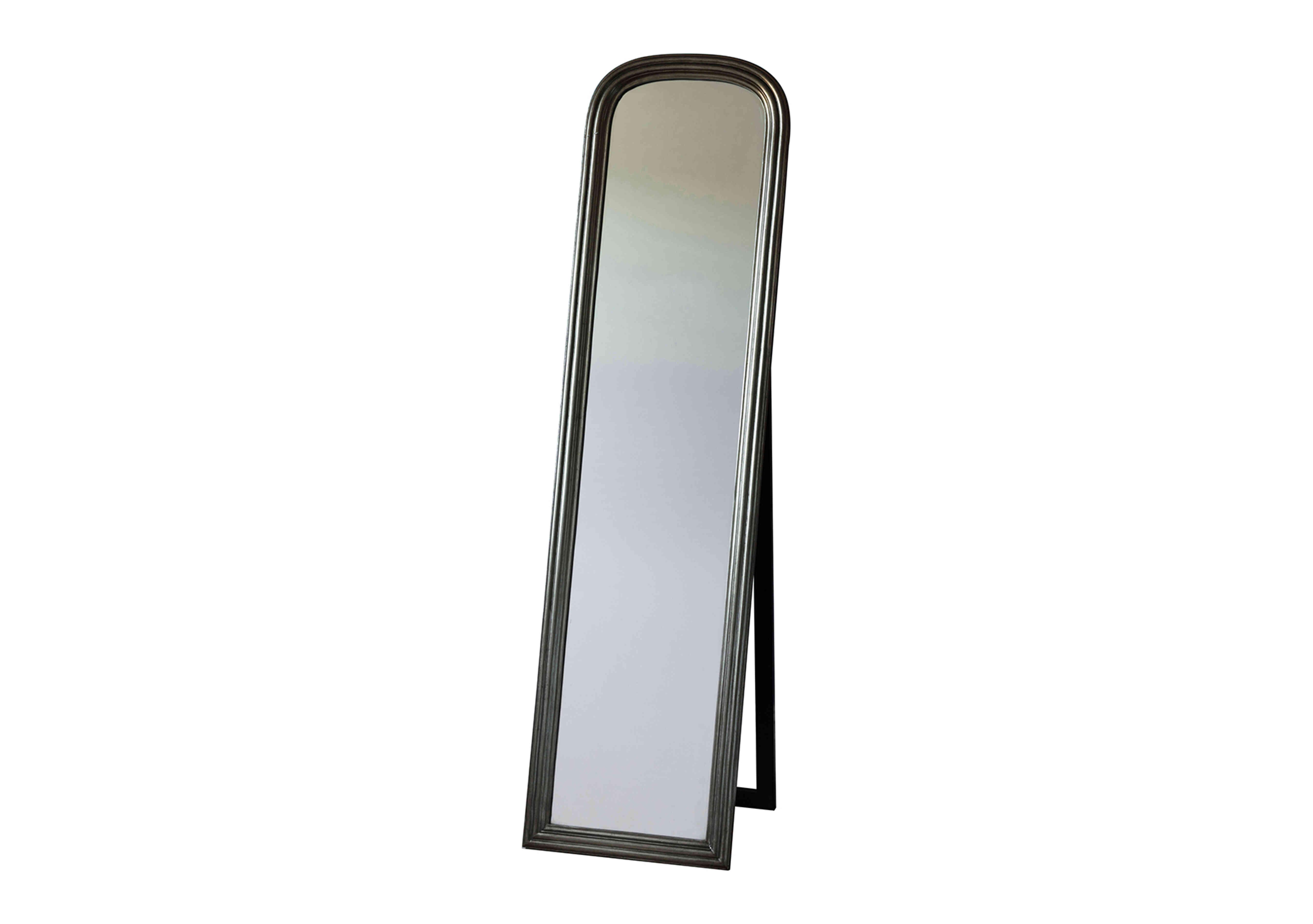 Beckton Cheval Mirror Brass in  on Furniture Village