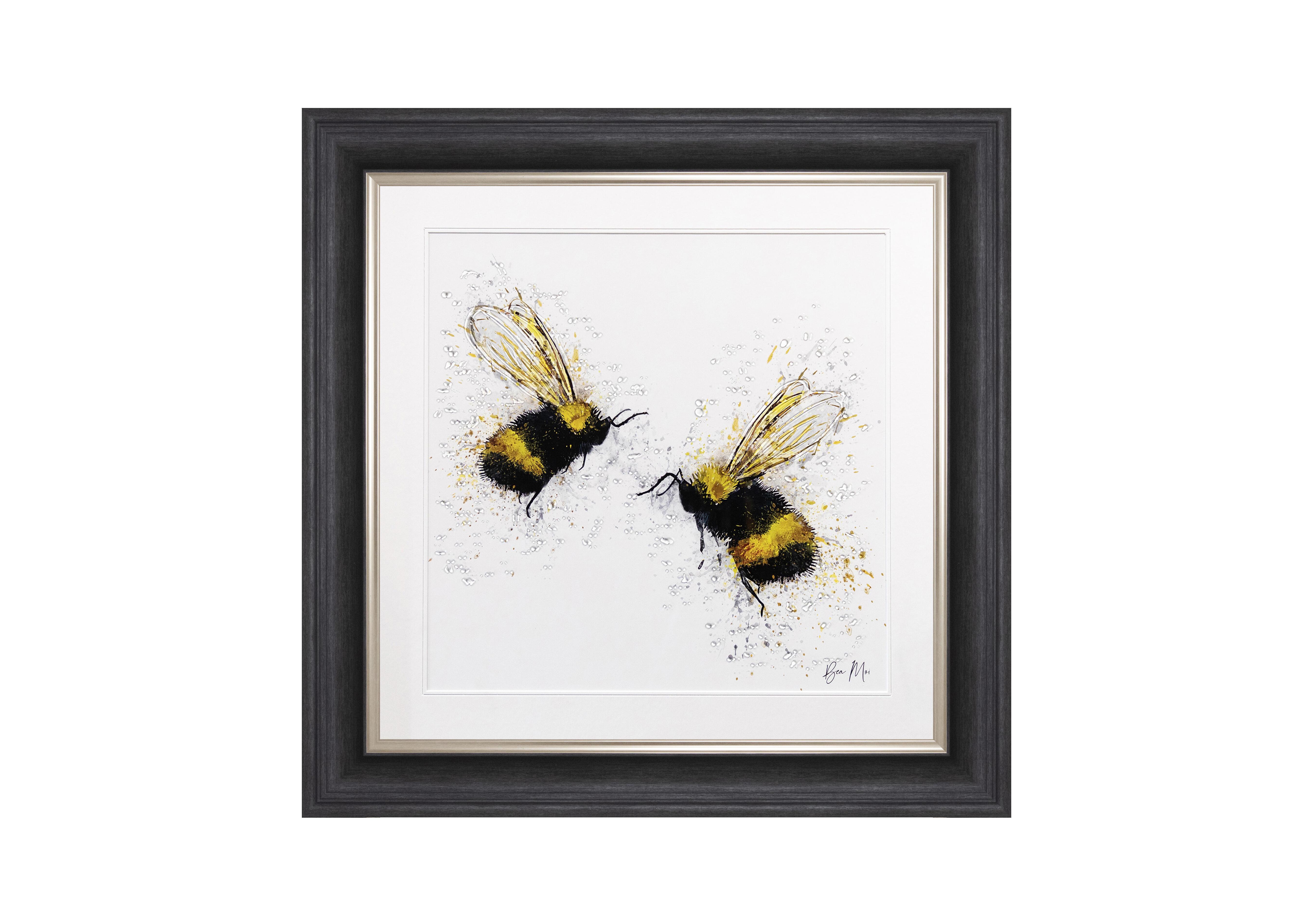 Bee Love Framed Art in  on Furniture Village