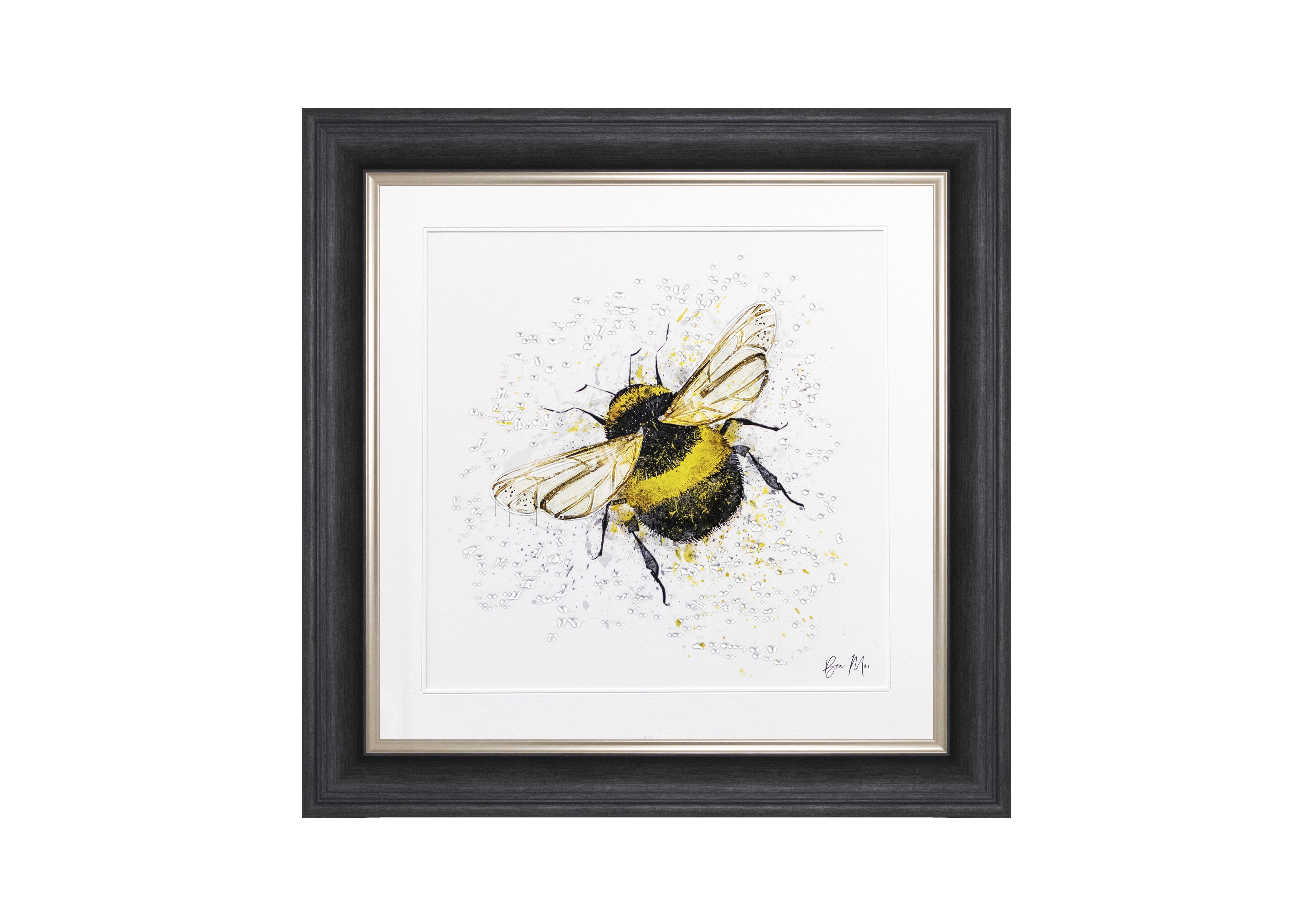 Bumble Bee Framed Art in  on Furniture Village