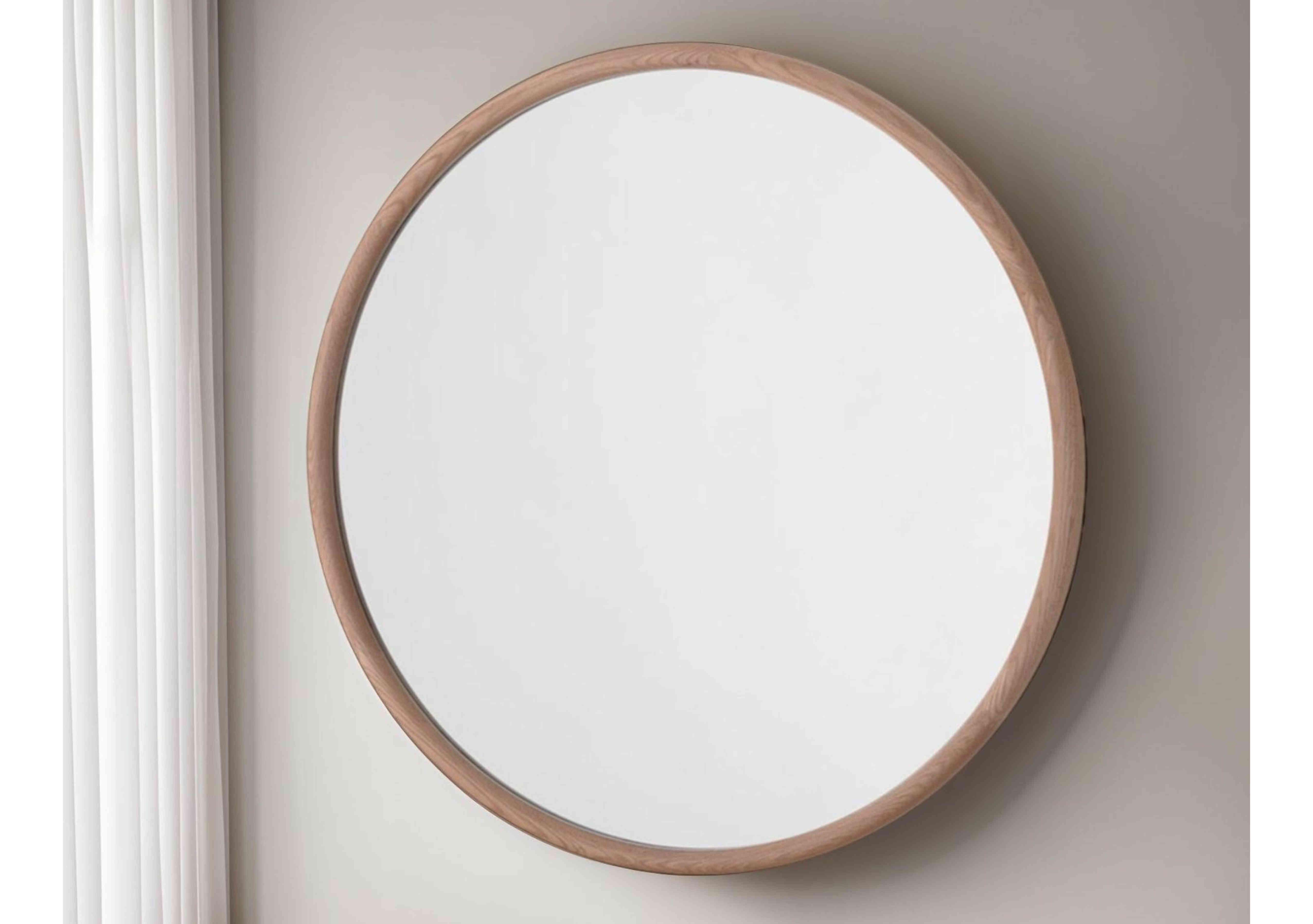 Beaufort Natural Mirror in  on Furniture Village