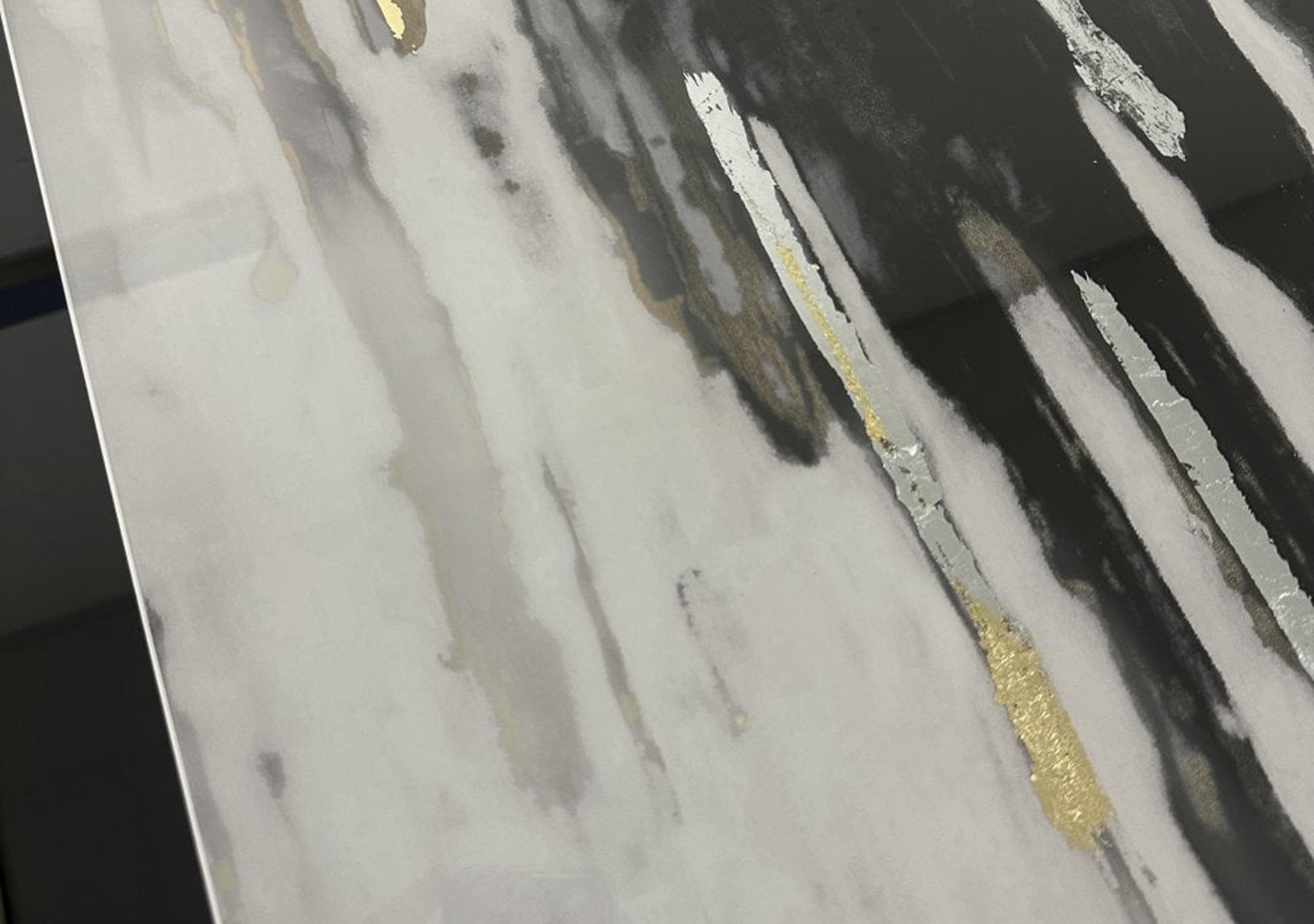 Black Gold Abstract 2 in  on Furniture Village
