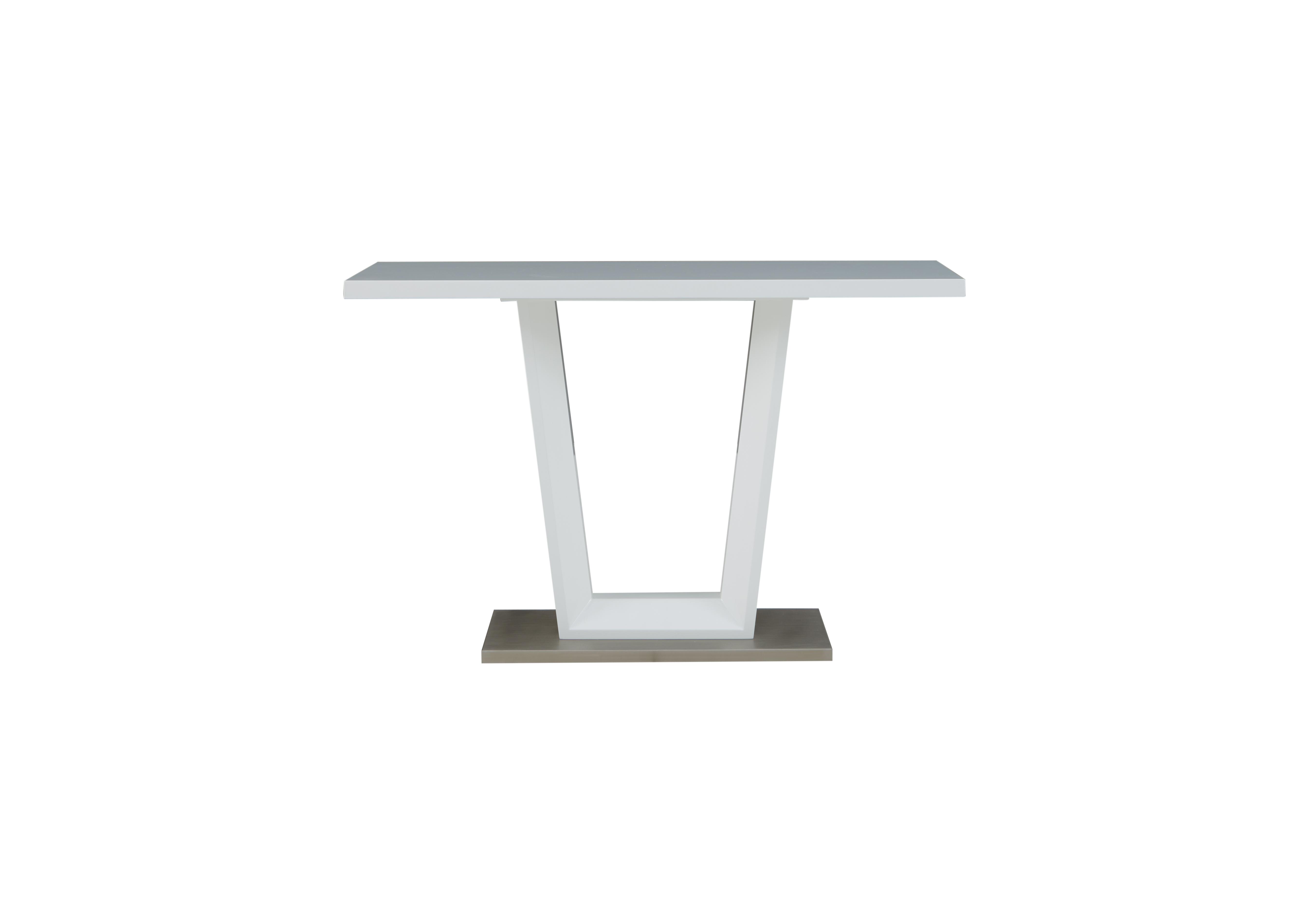 Bianco Console Table in  on Furniture Village