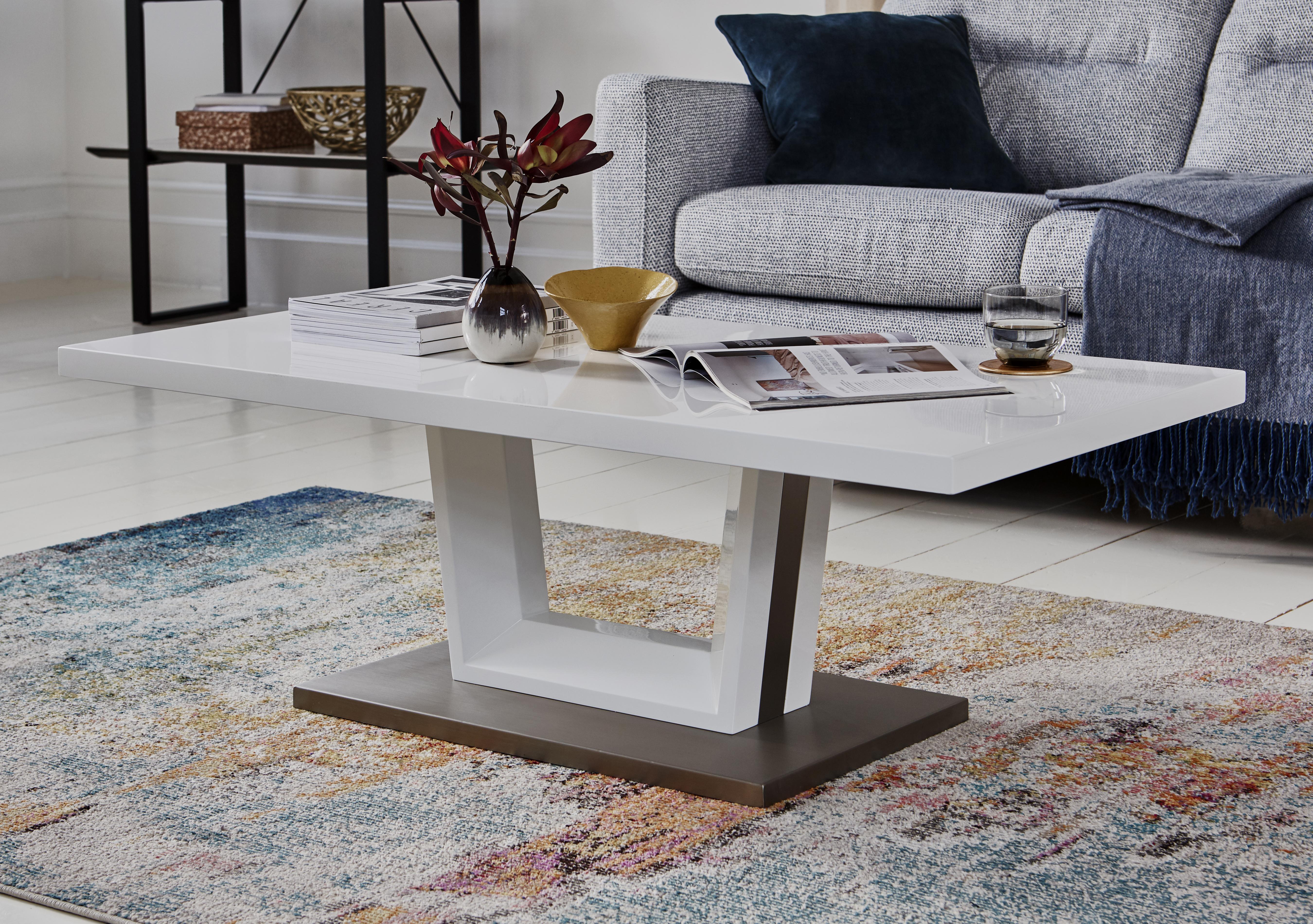 Bianco Coffee Table in  on Furniture Village