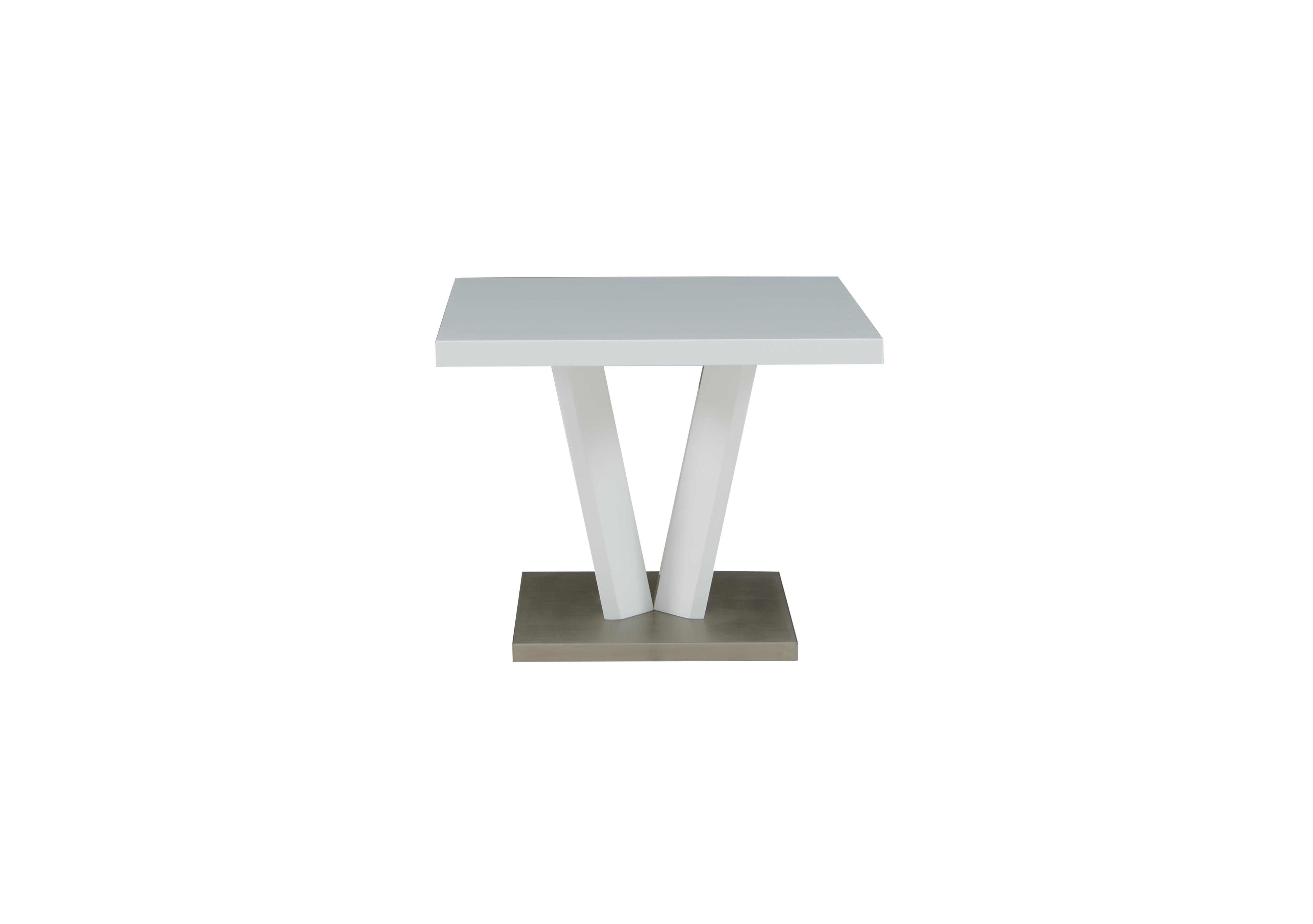 Bianco Lamp Table in  on Furniture Village