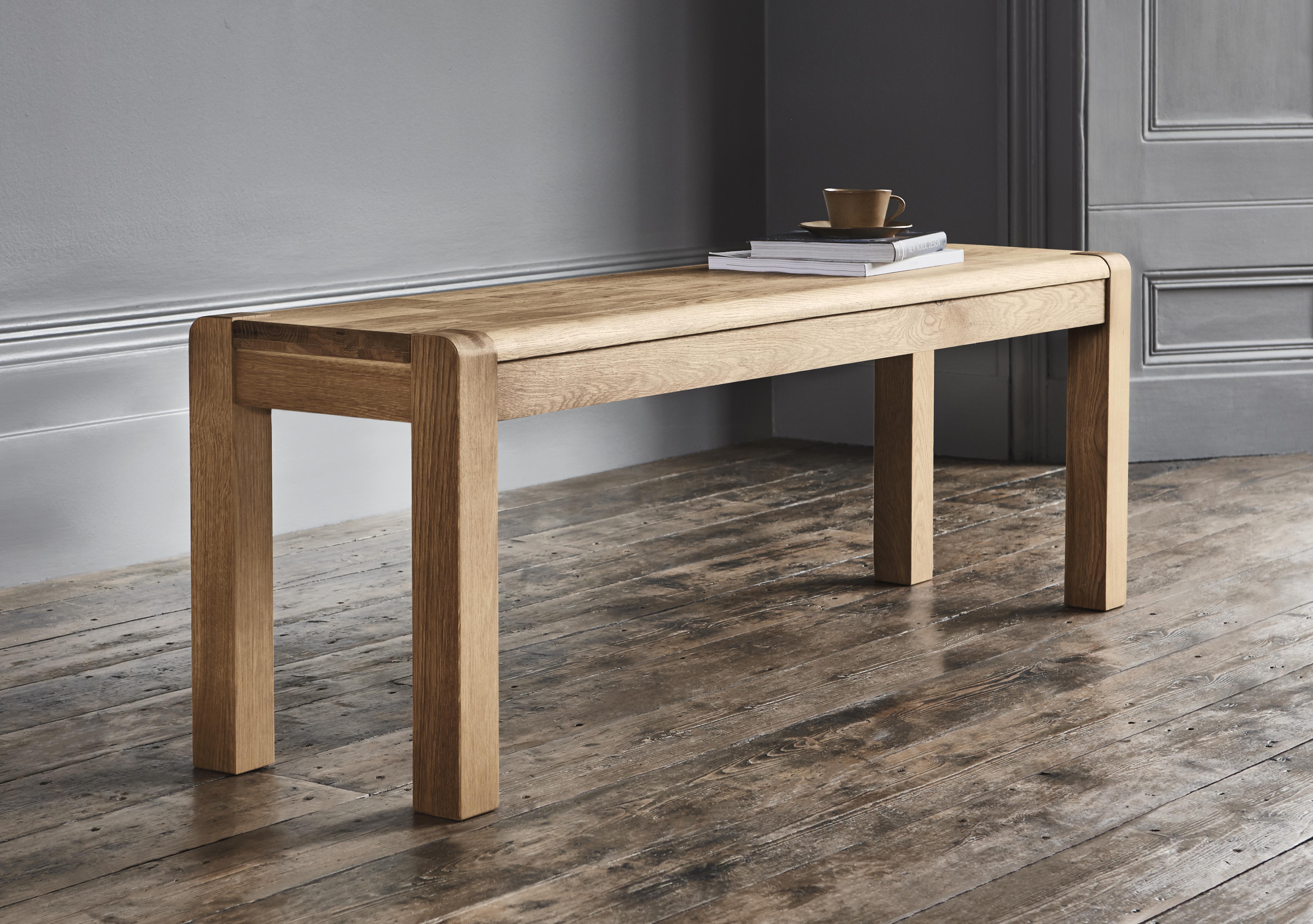 Bakerloo Small Dining Bench in  on Furniture Village