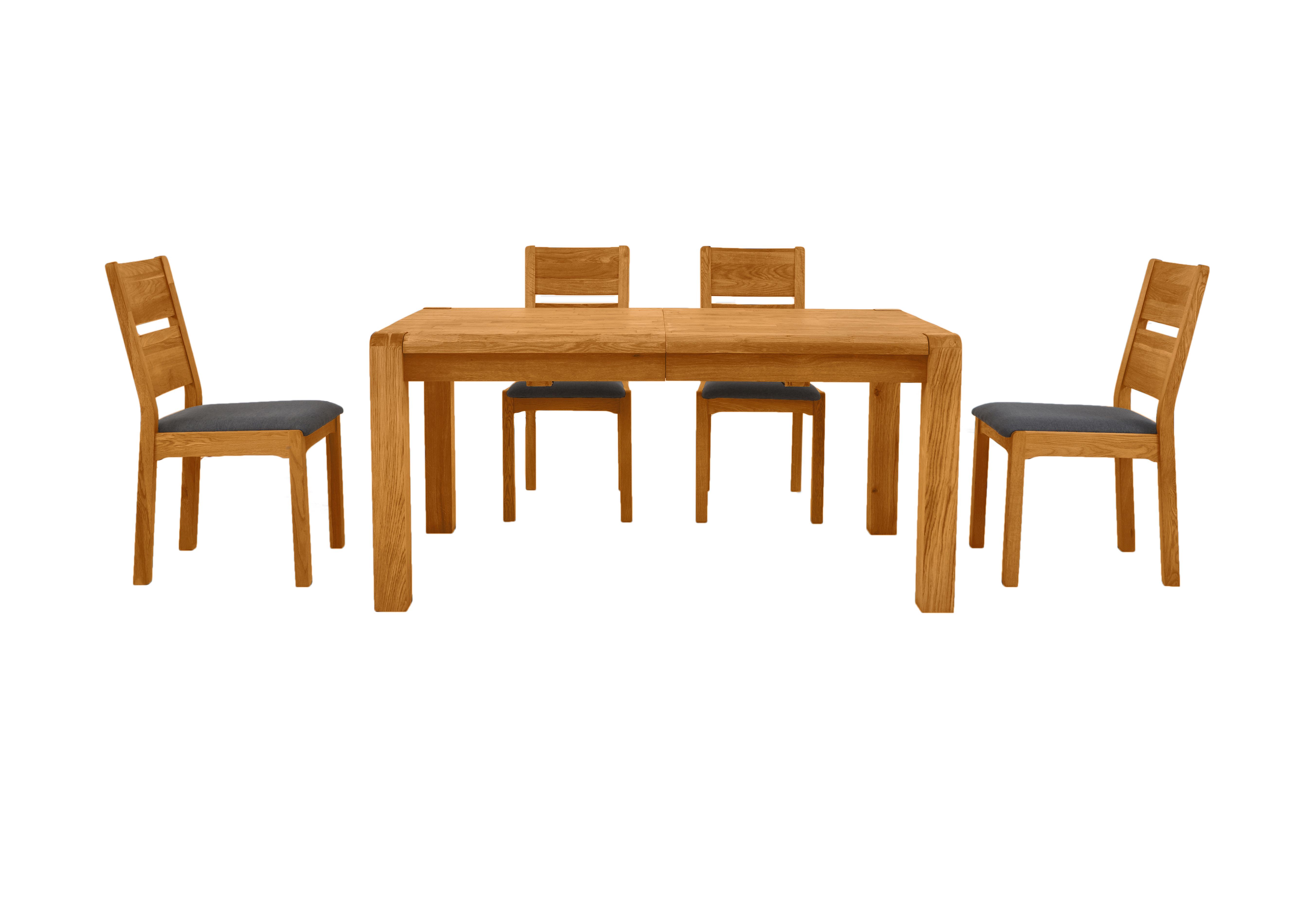 Bakerloo Small Extending Table and 4 Chairs Dining Set in  on Furniture Village