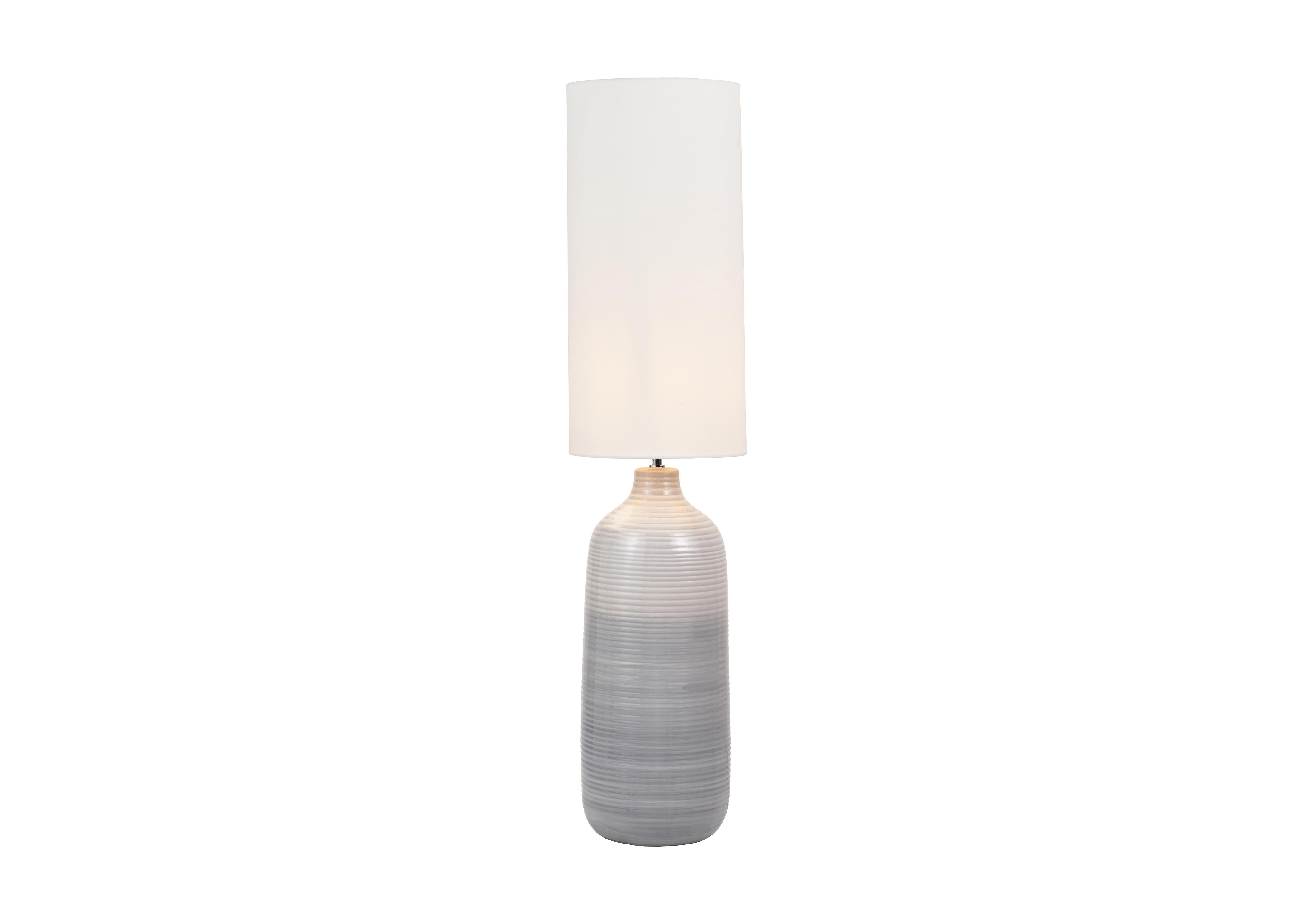 Blue Drift Floor Lamp in  on Furniture Village