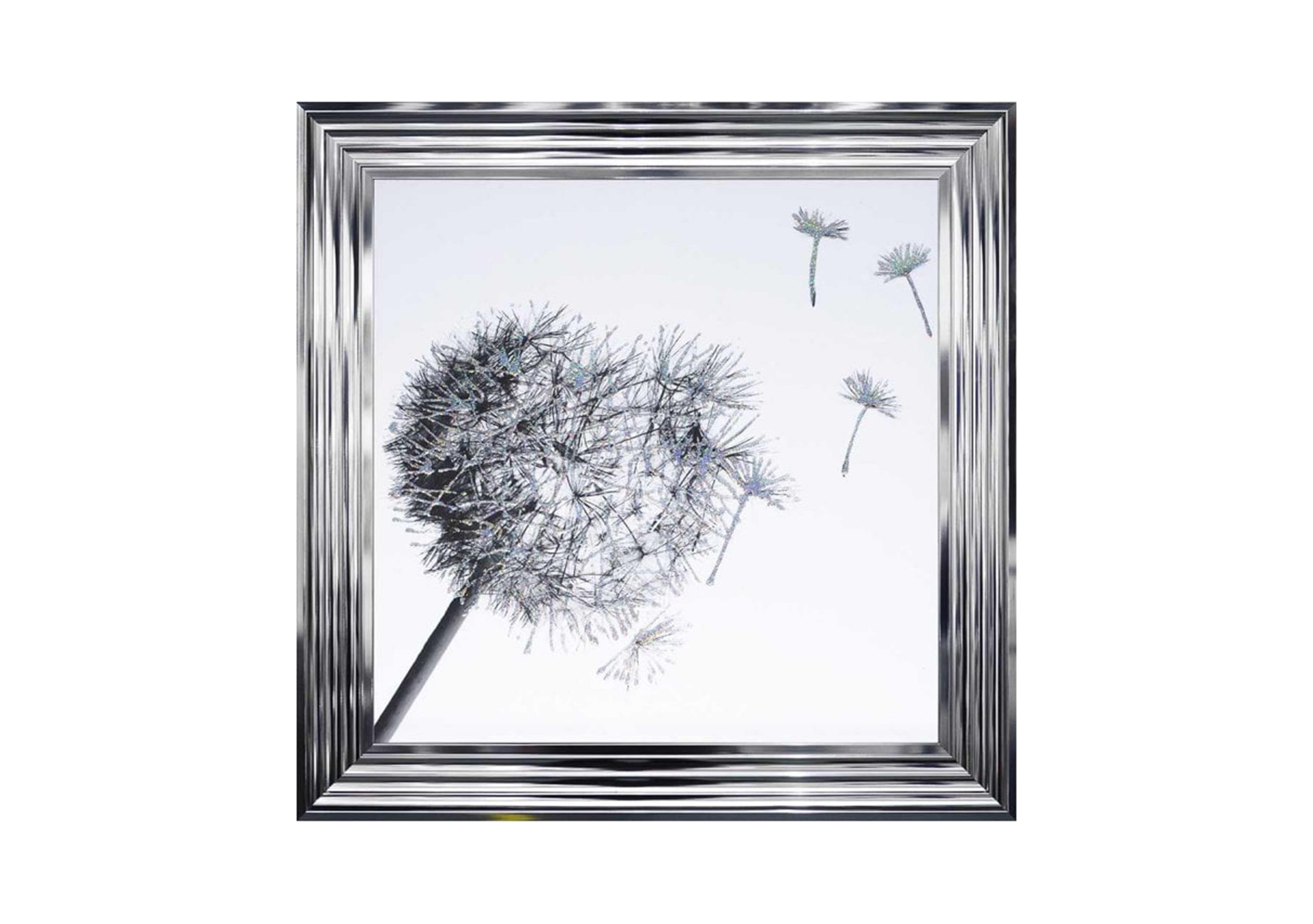 Blowing Dandelion Right Framed Picture in  on Furniture Village