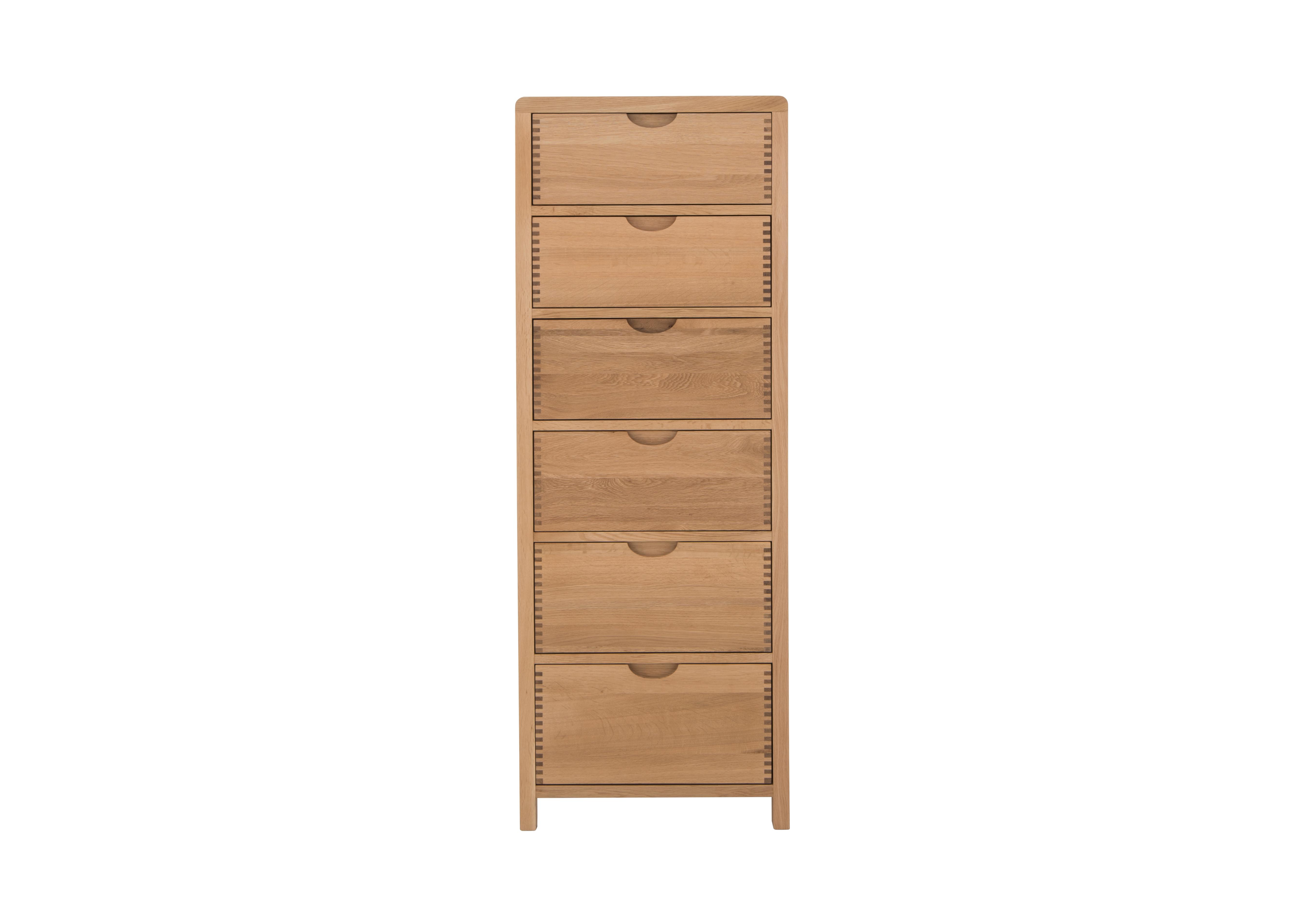 Bosco 6 Drawer Tall Chest in  on Furniture Village