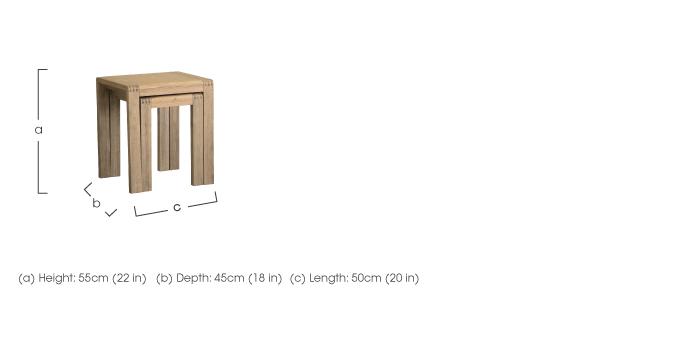 Bosco Nest of Tables in  on Furniture Village