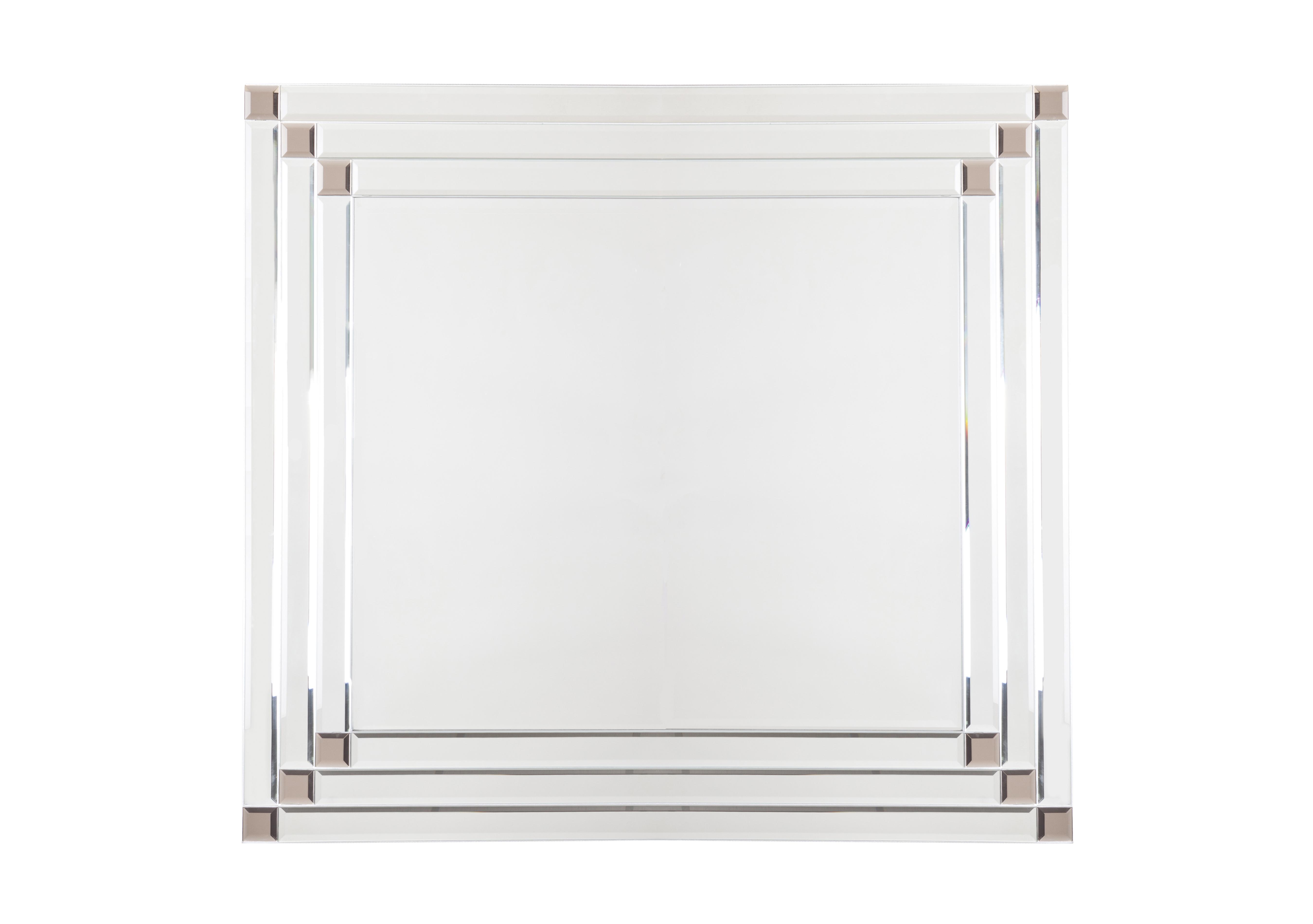 Bronze Corner Detail Mirror in  on Furniture Village