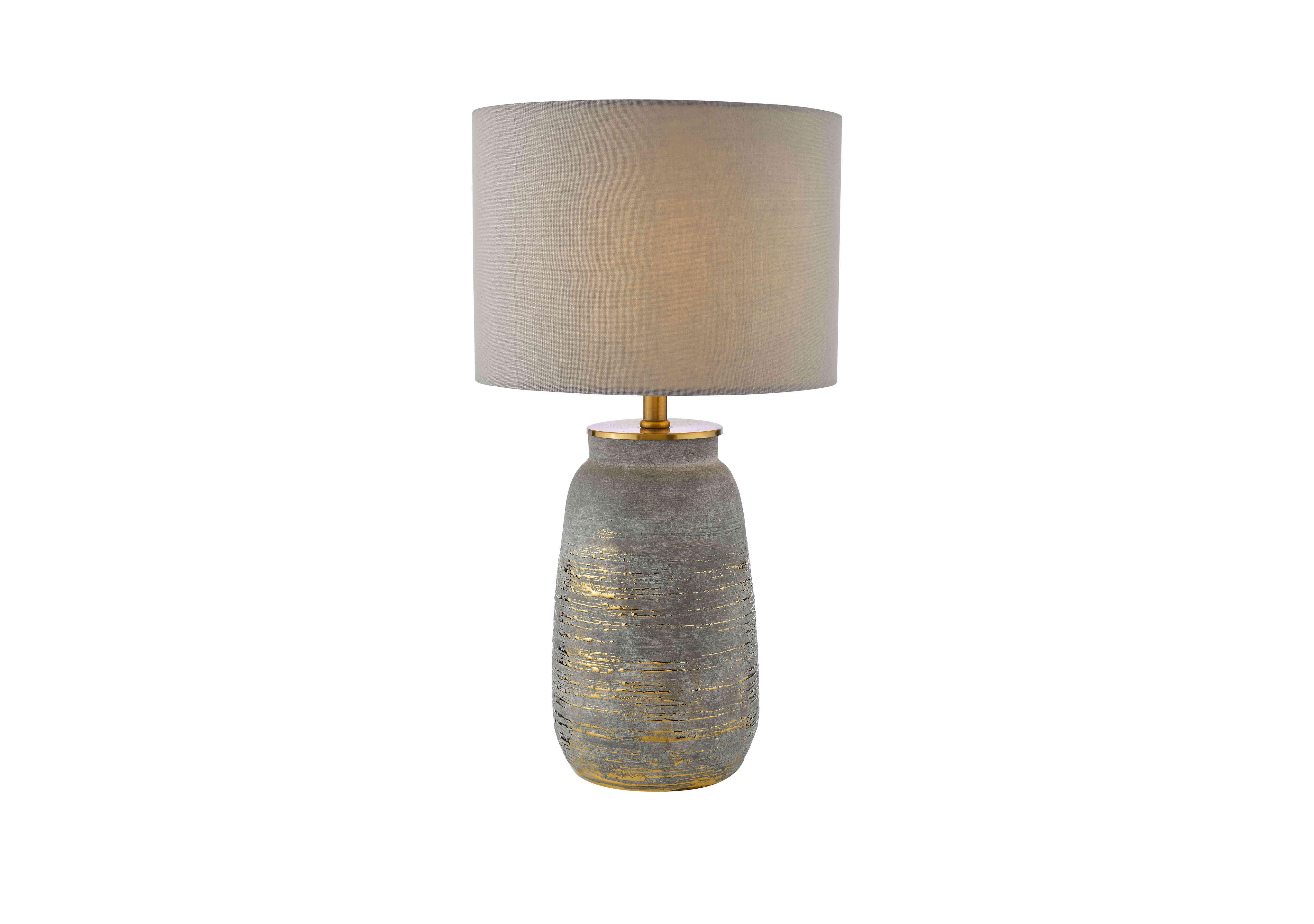 Crosby Table Lamp in  on Furniture Village