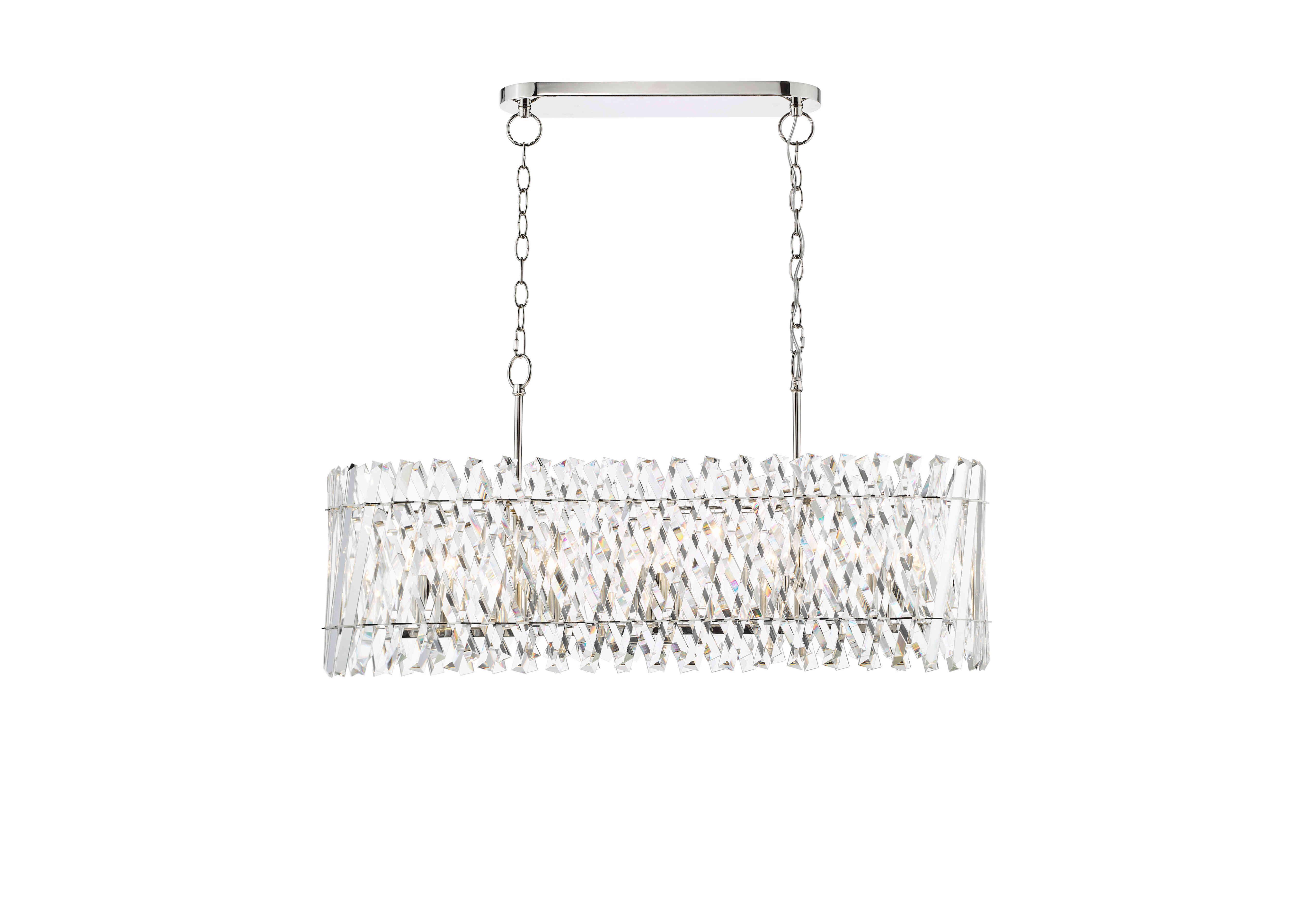 Cruzado 10 Light Bar Pendant in  on Furniture Village