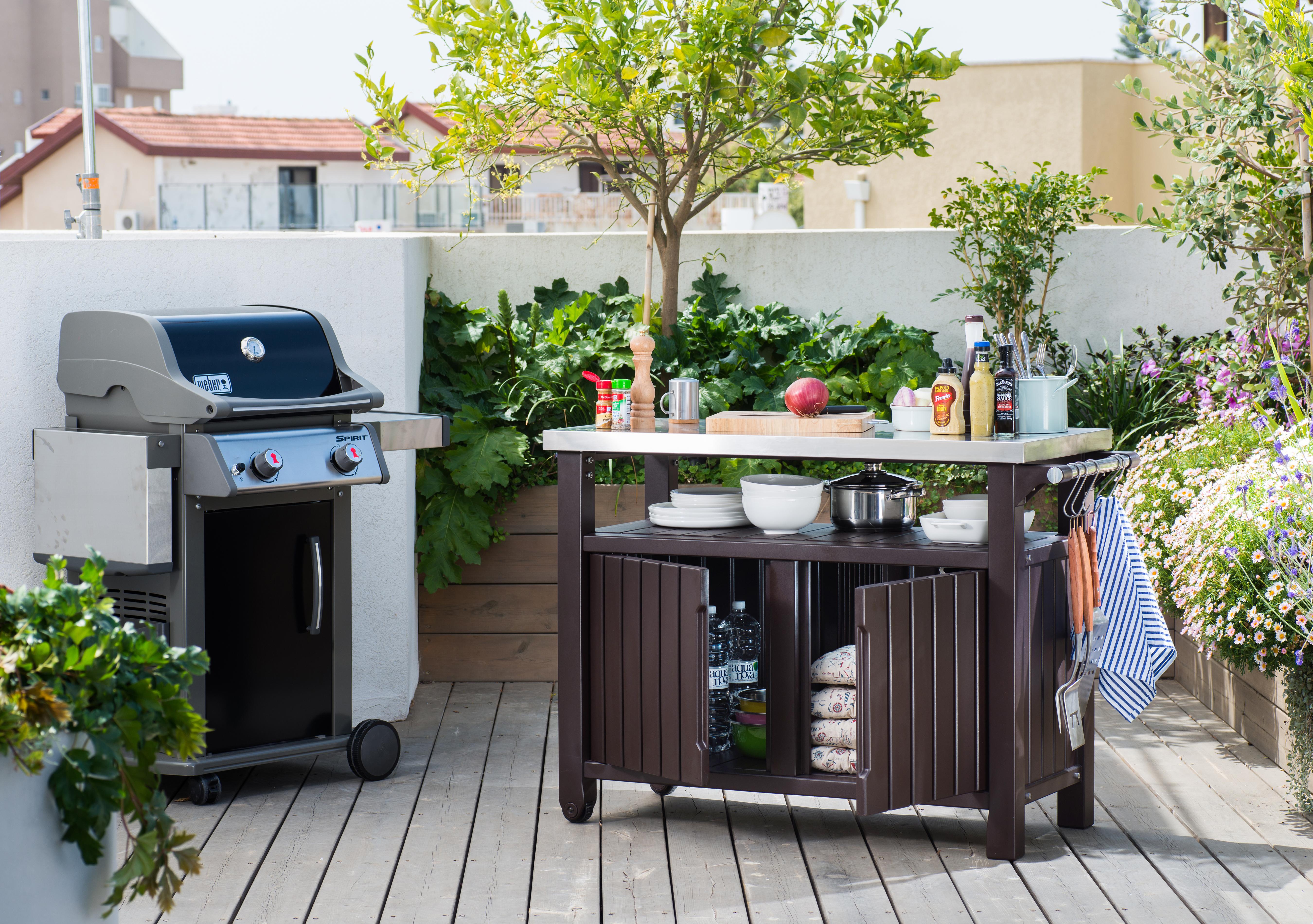 Carlos Double BBQ Table in  on Furniture Village