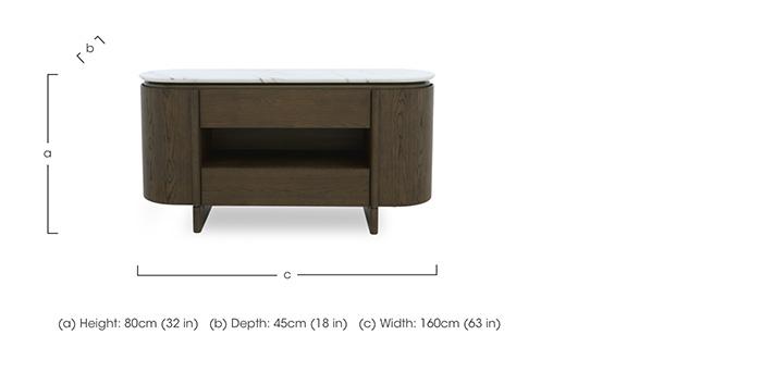 Camino Sideboard in  on Furniture Village