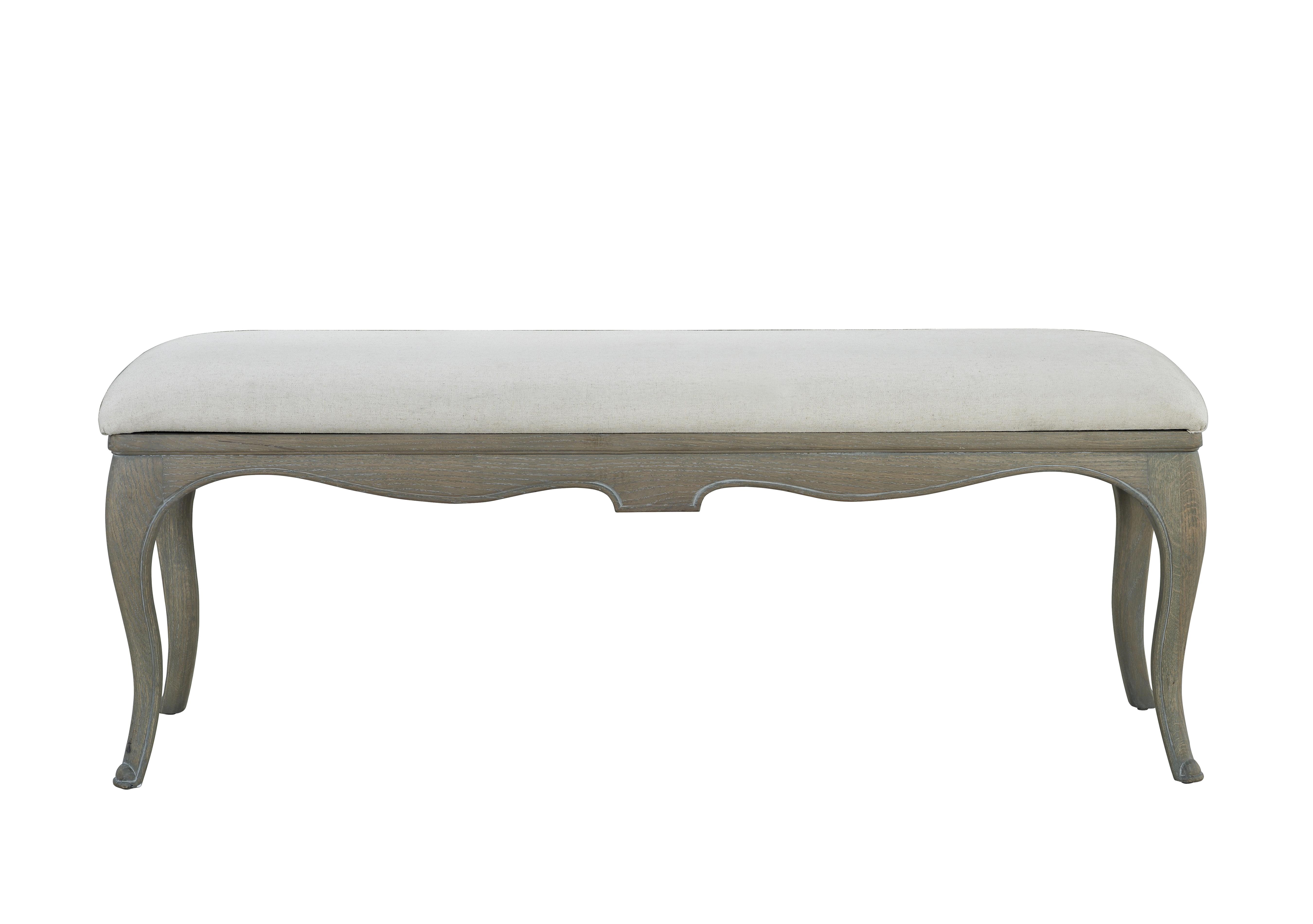 Camille Upholstered Bench in  on Furniture Village