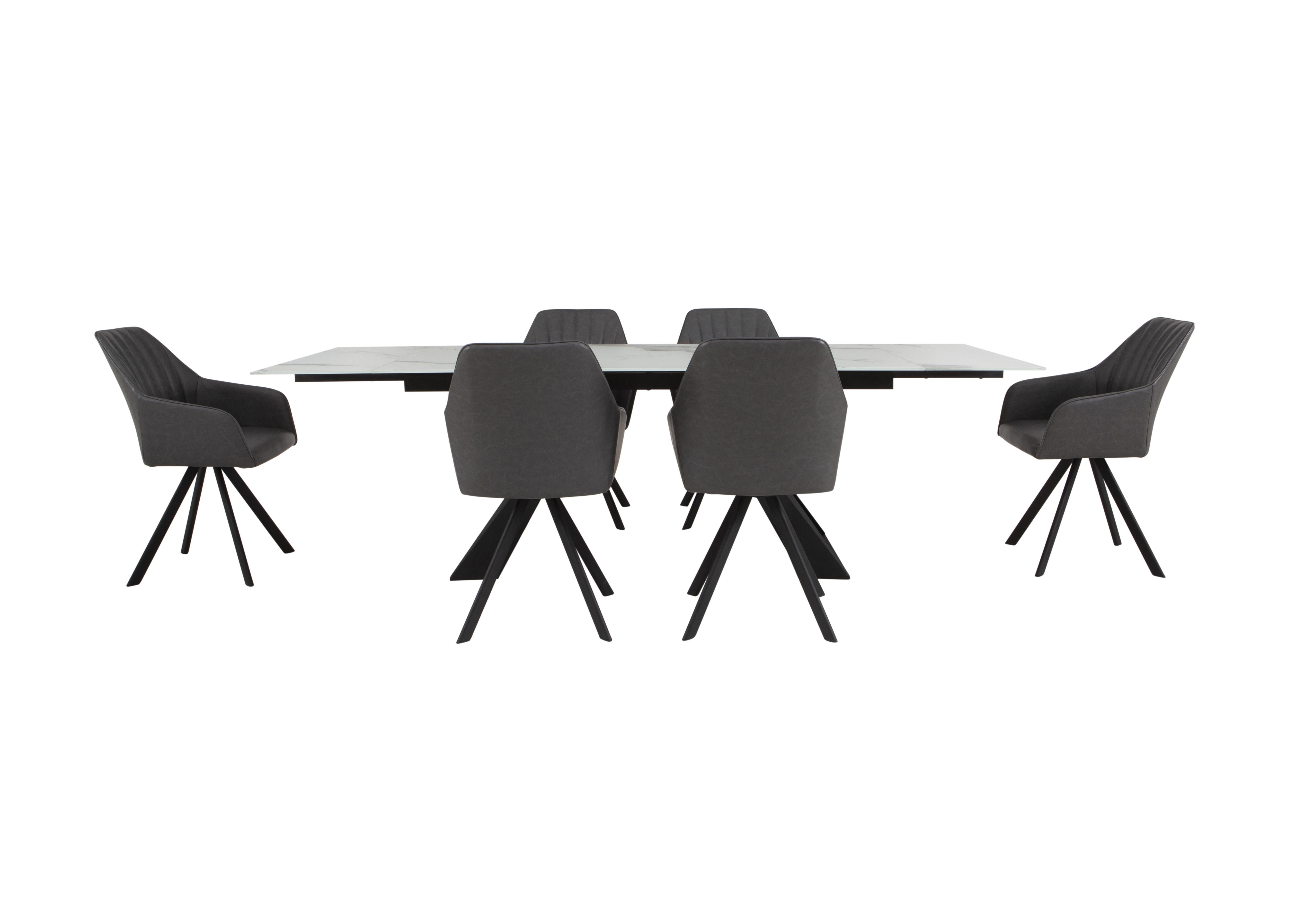 Chamonix Extending Dining Table and 6 Chairs in  on Furniture Village