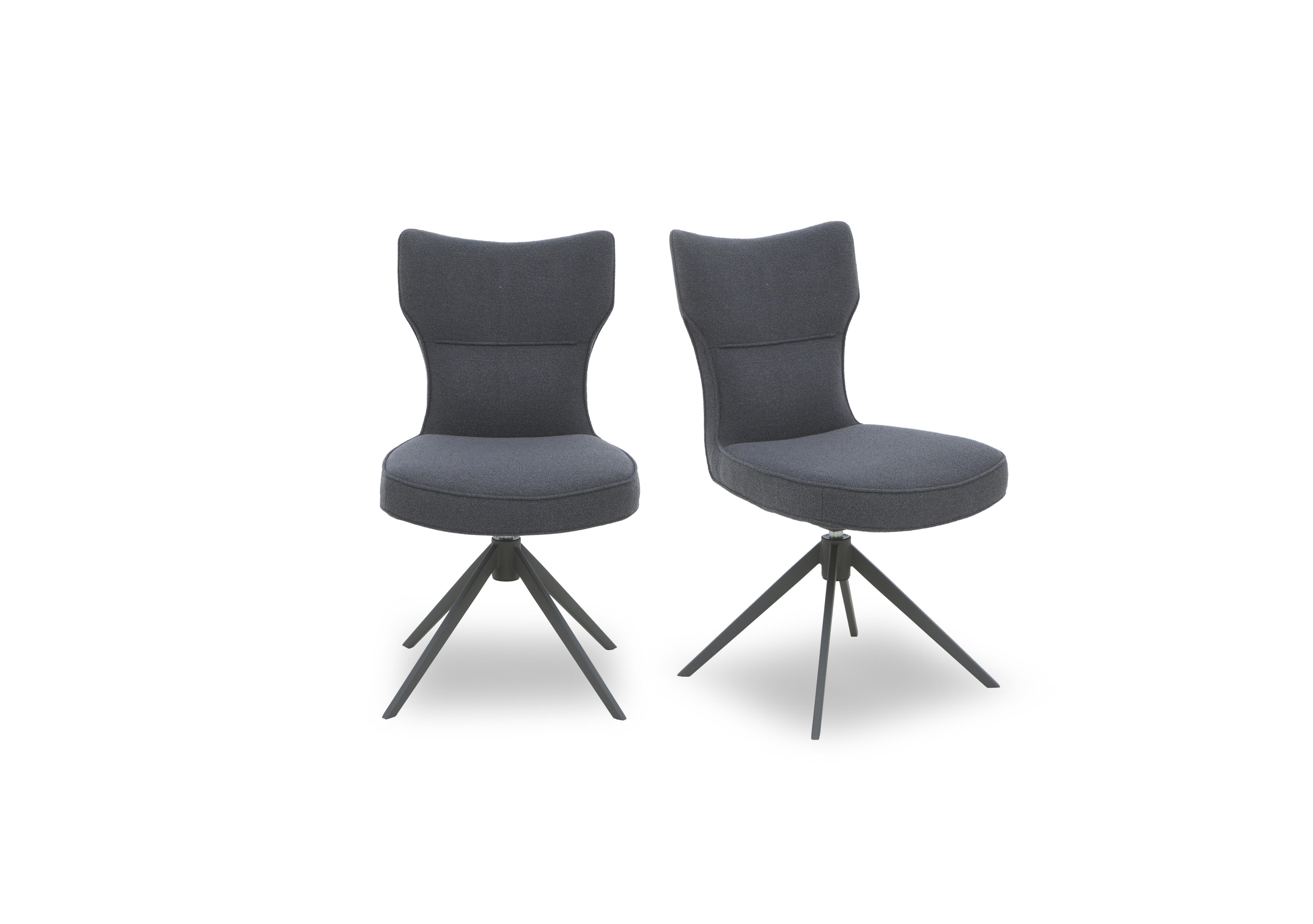 Carrera Pair of Swivel Dining Chairs in  on Furniture Village