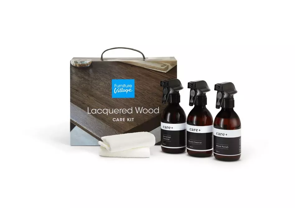 Lacquered Wood Care Kit