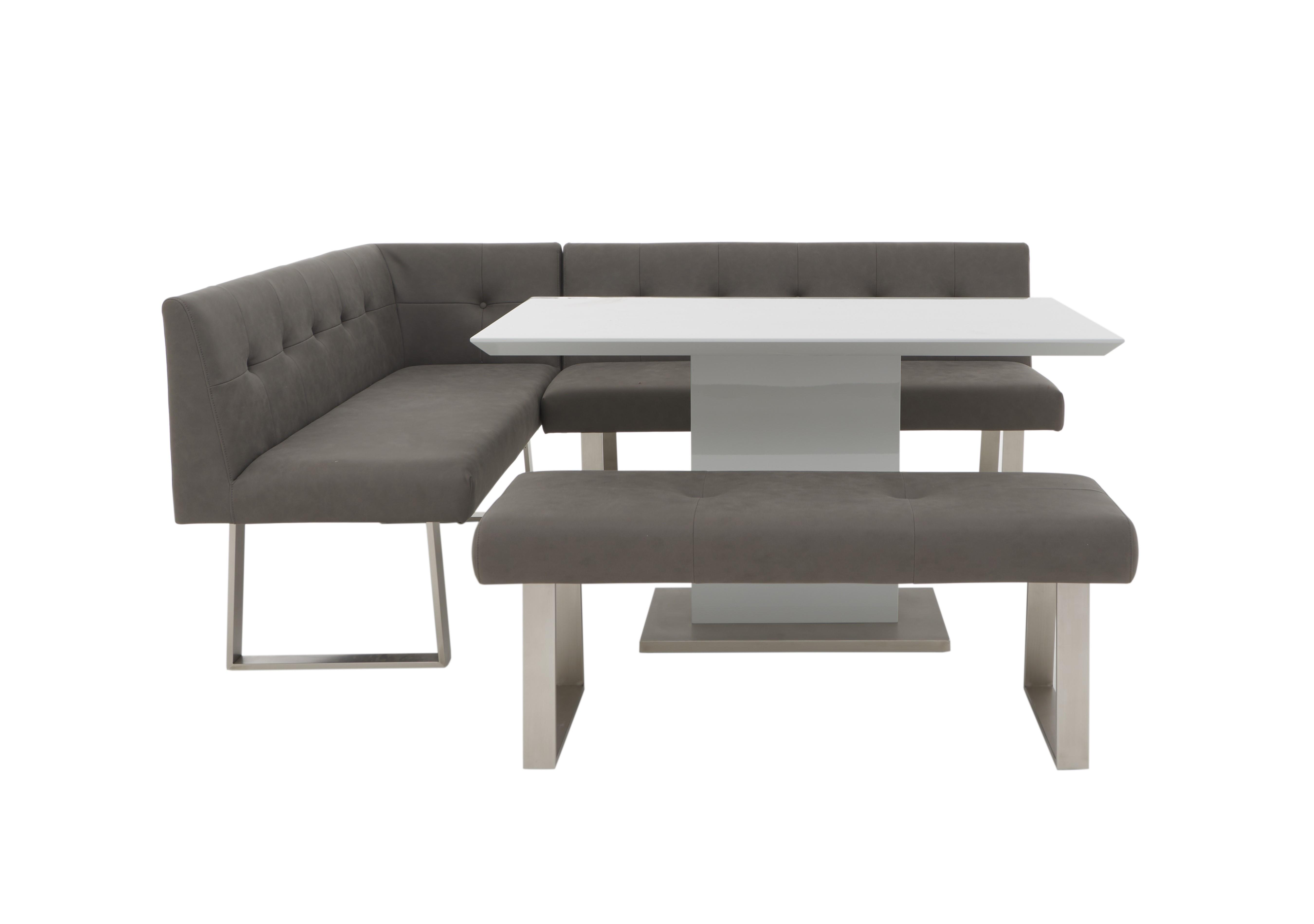 Park Avenue Dining Table, Left-Hand Facing Corner Bench and Standard Bench Dining Set in  on Furniture Village