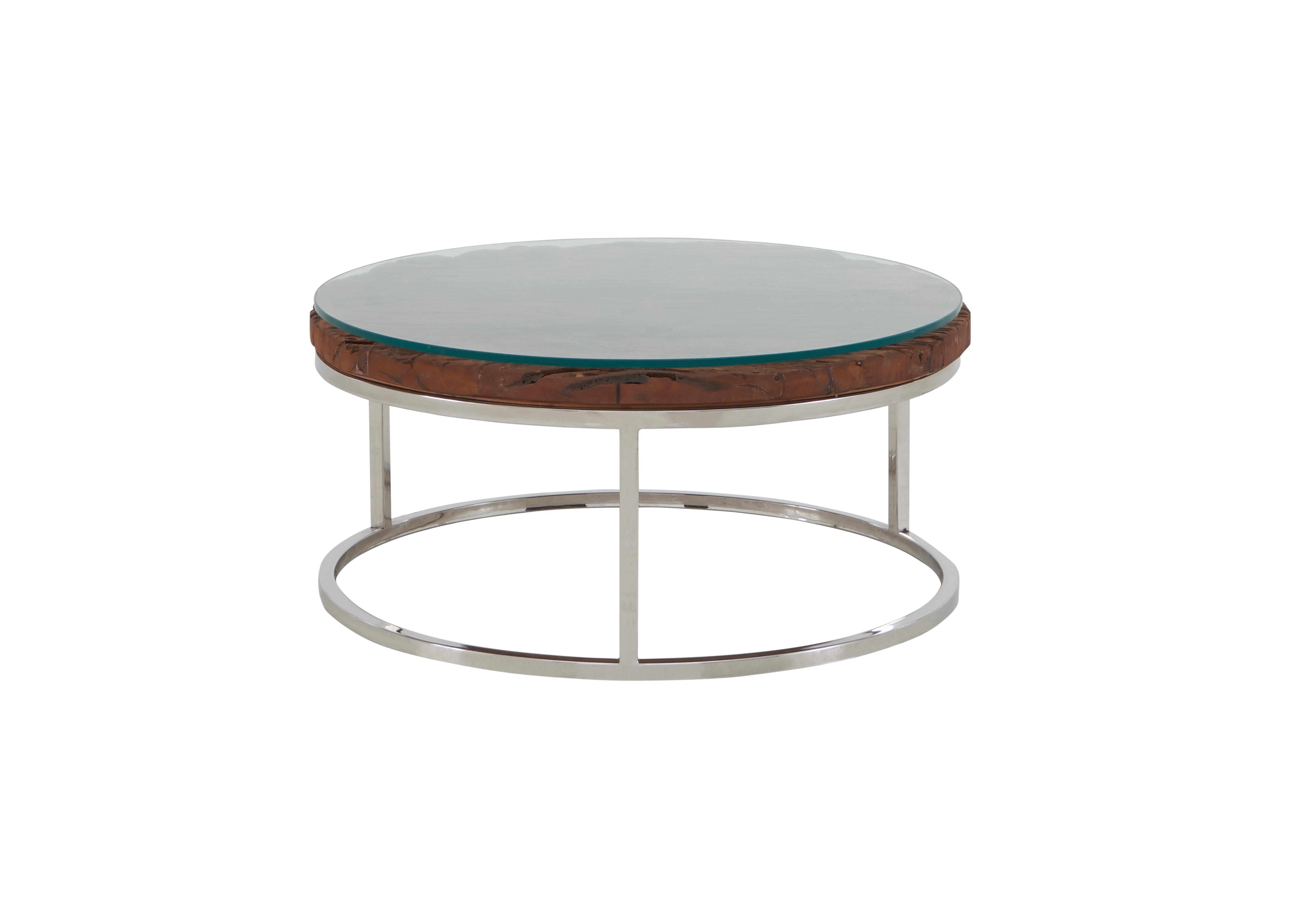 Chennai Round Coffee Table in  on Furniture Village