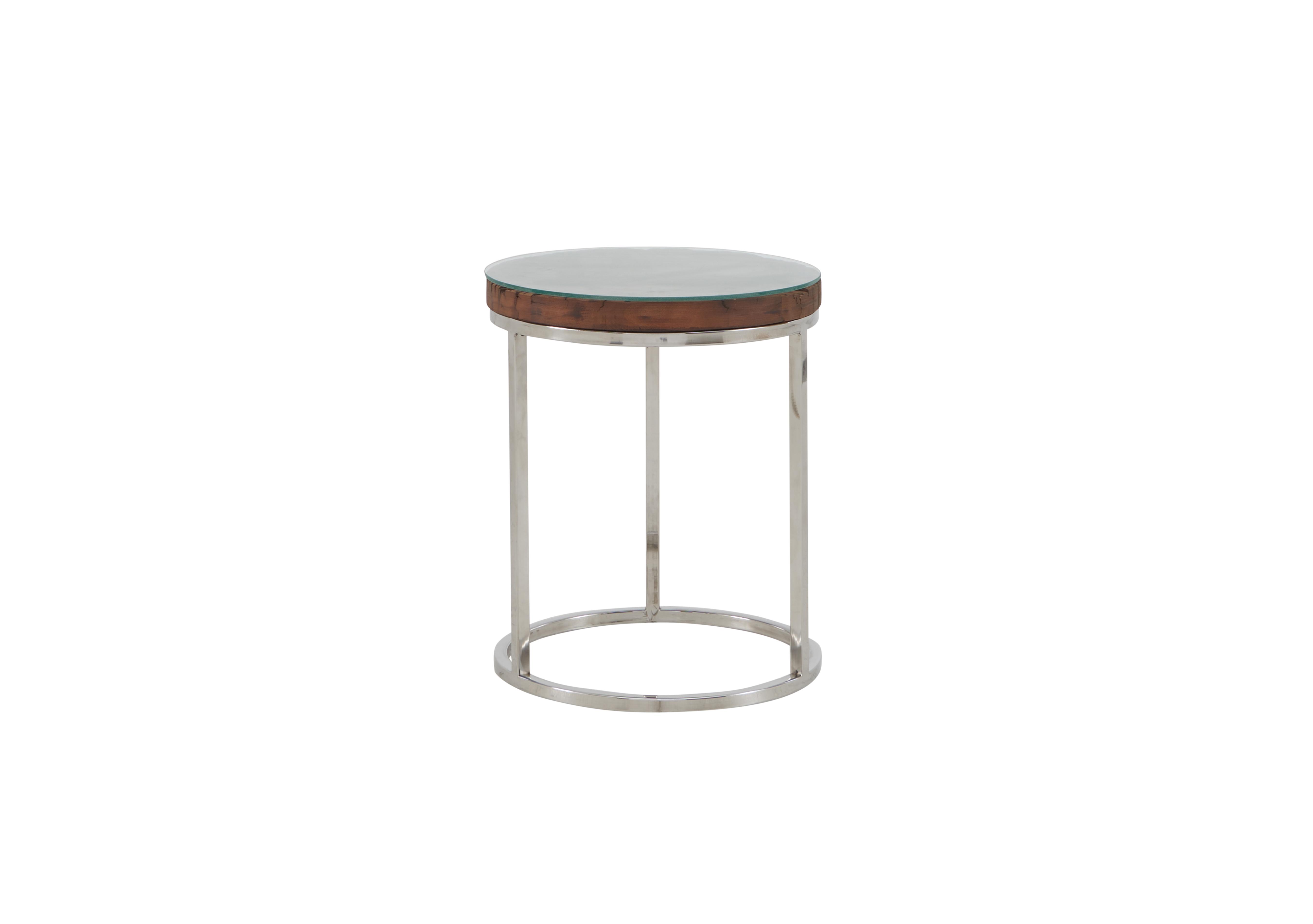 Chennai Round Lamp Table in  on Furniture Village