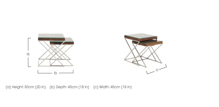 Chennai Nest of Tables in  on Furniture Village