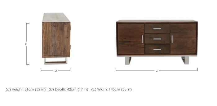 Chennai Sideboard in  on Furniture Village