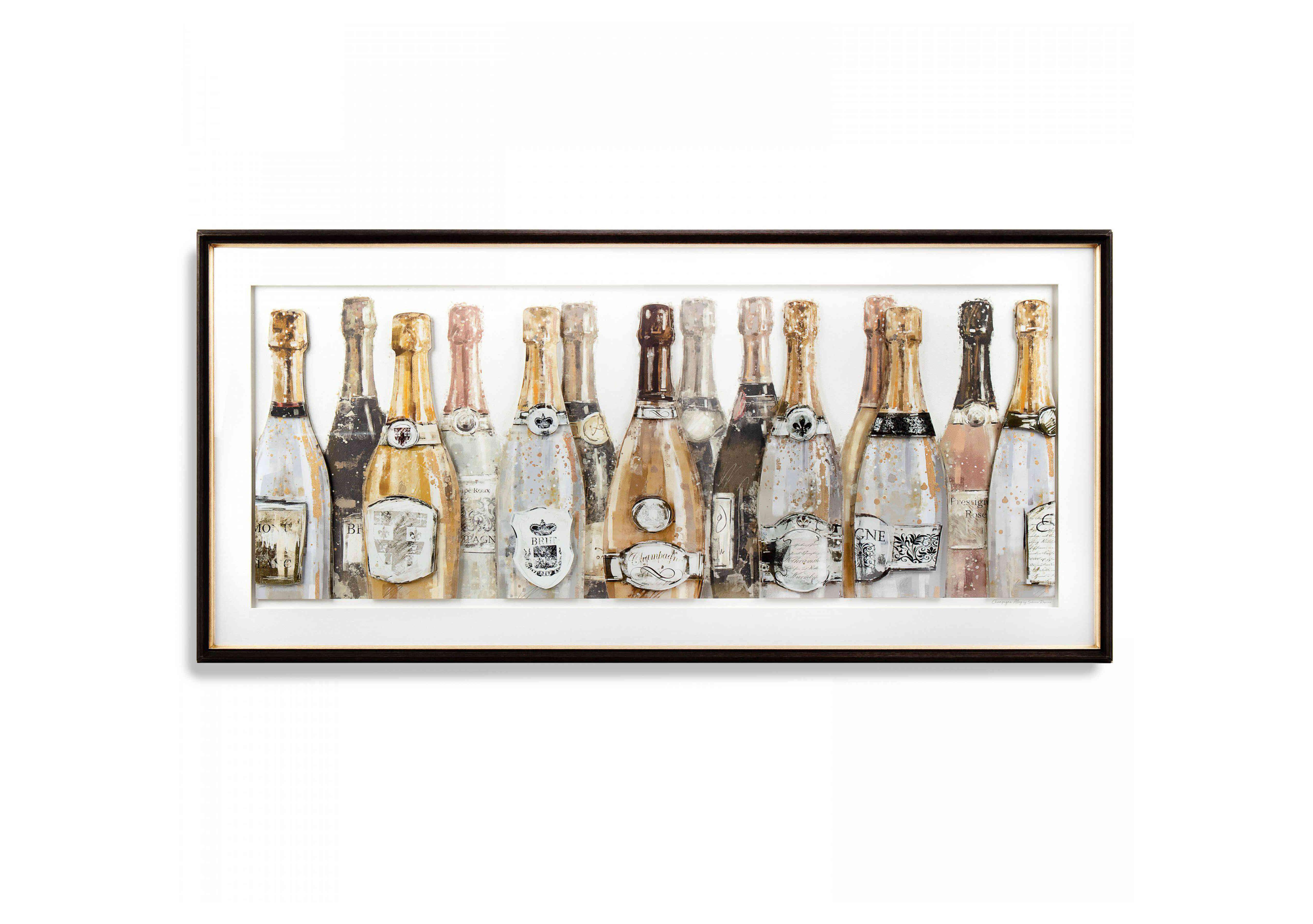 Champagne Alley Framed Picture in  on Furniture Village