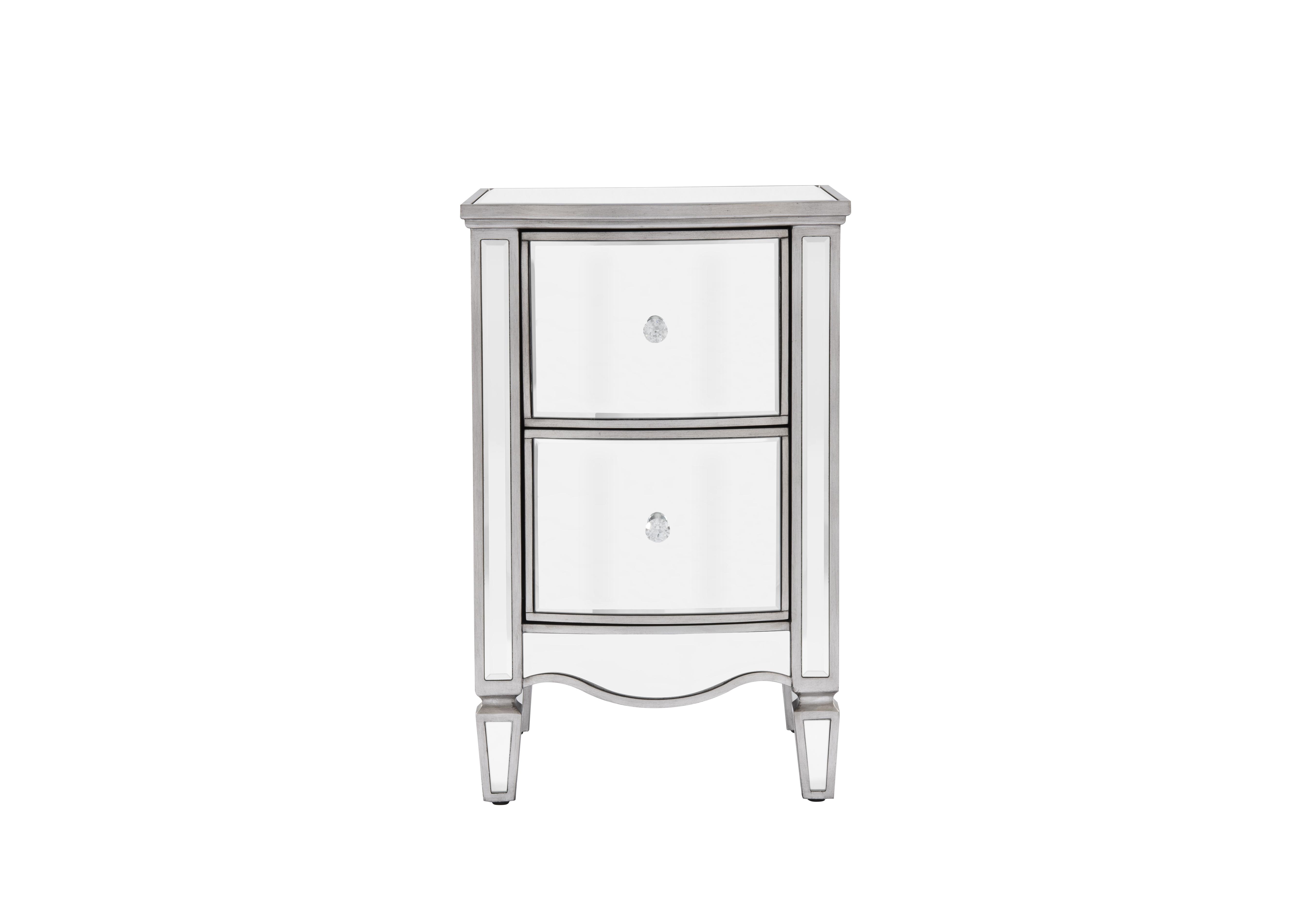 Chiara 2 Drawer Bedside Table in  on Furniture Village